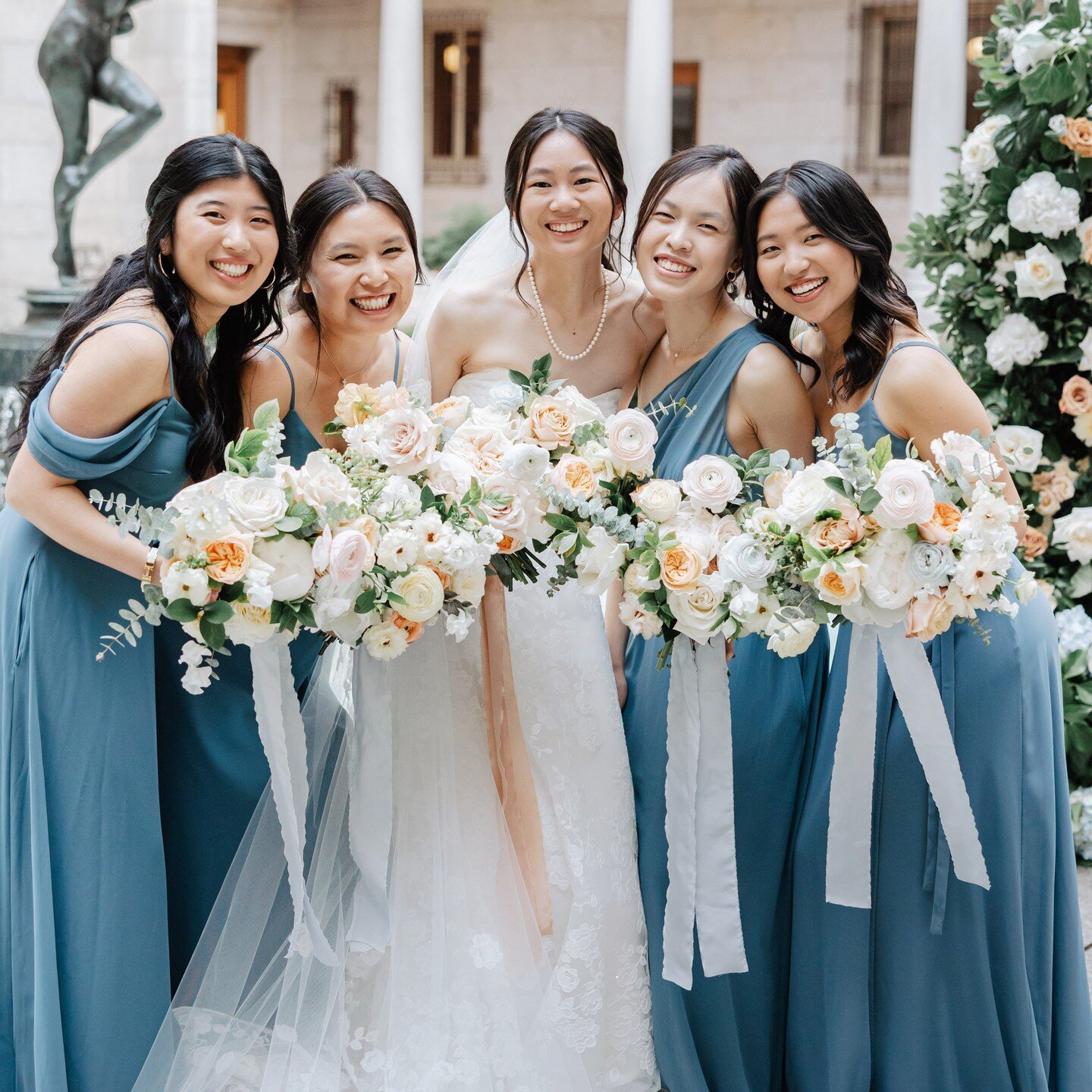 Squad goals ✨

Photography: @lenamirisola 
Planning and Design: @kellygoliaevents 
Florals: @bloom.52 
Venue: @bplboston