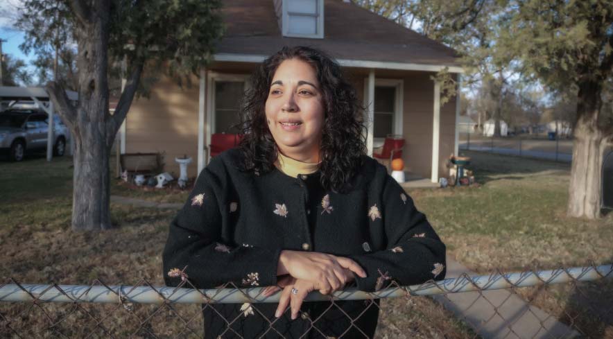 Margo Douglas was raised in the neighborhood now known as SW Bricktown, moved away and has returned to live in the house that she grew up.