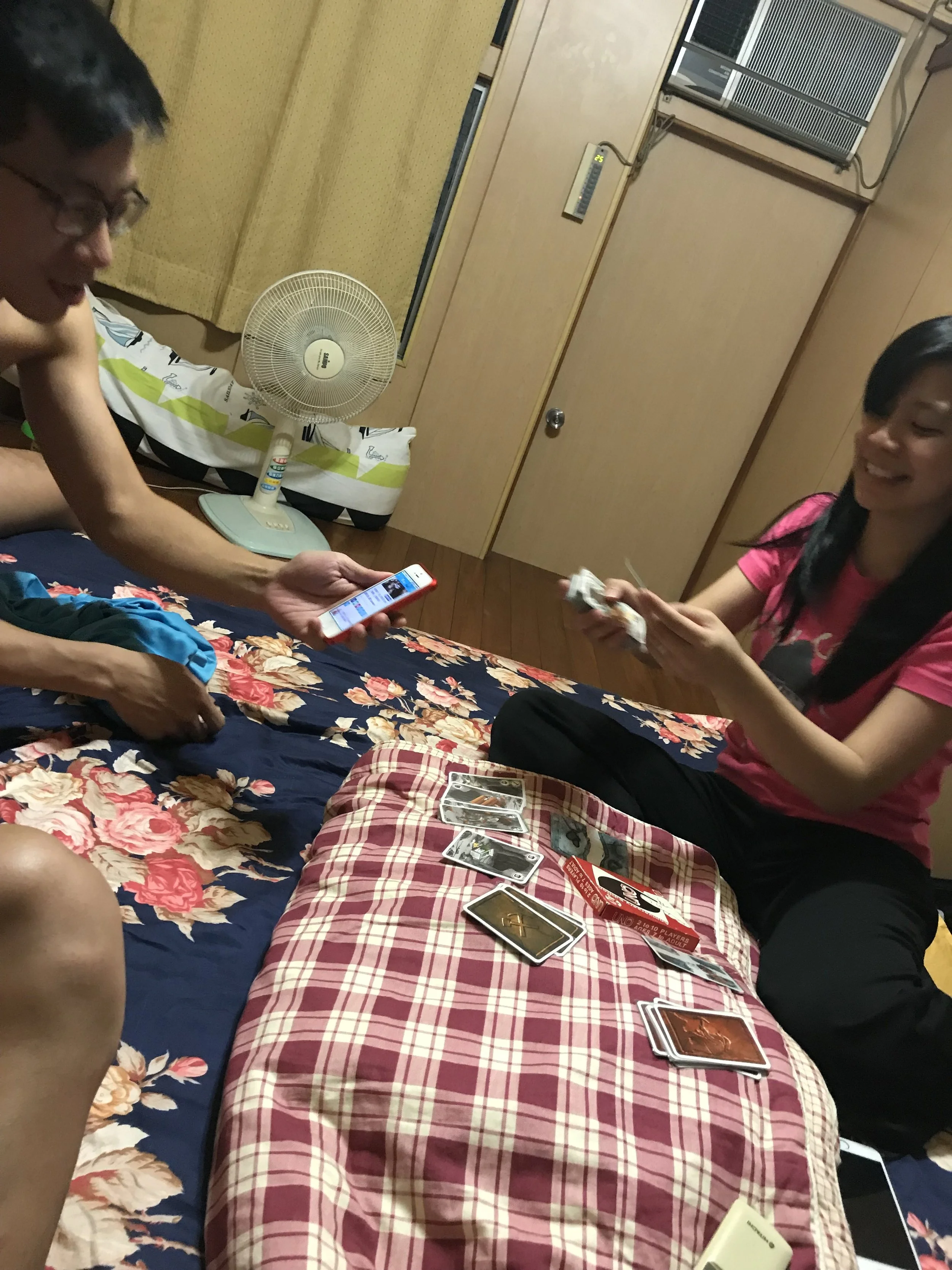 Late night cards