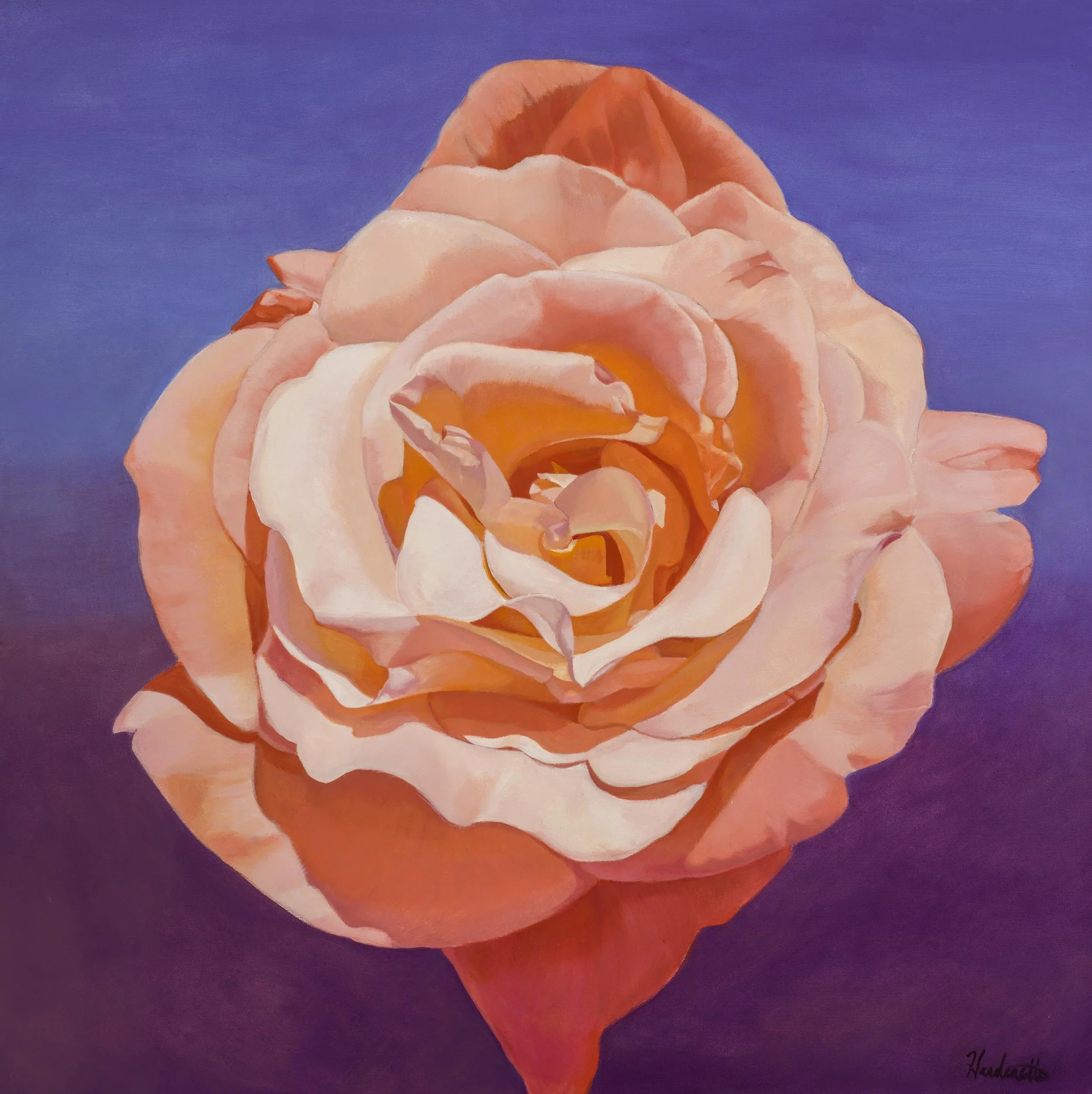 Euphoria, oil on canvas, 36x36" Available