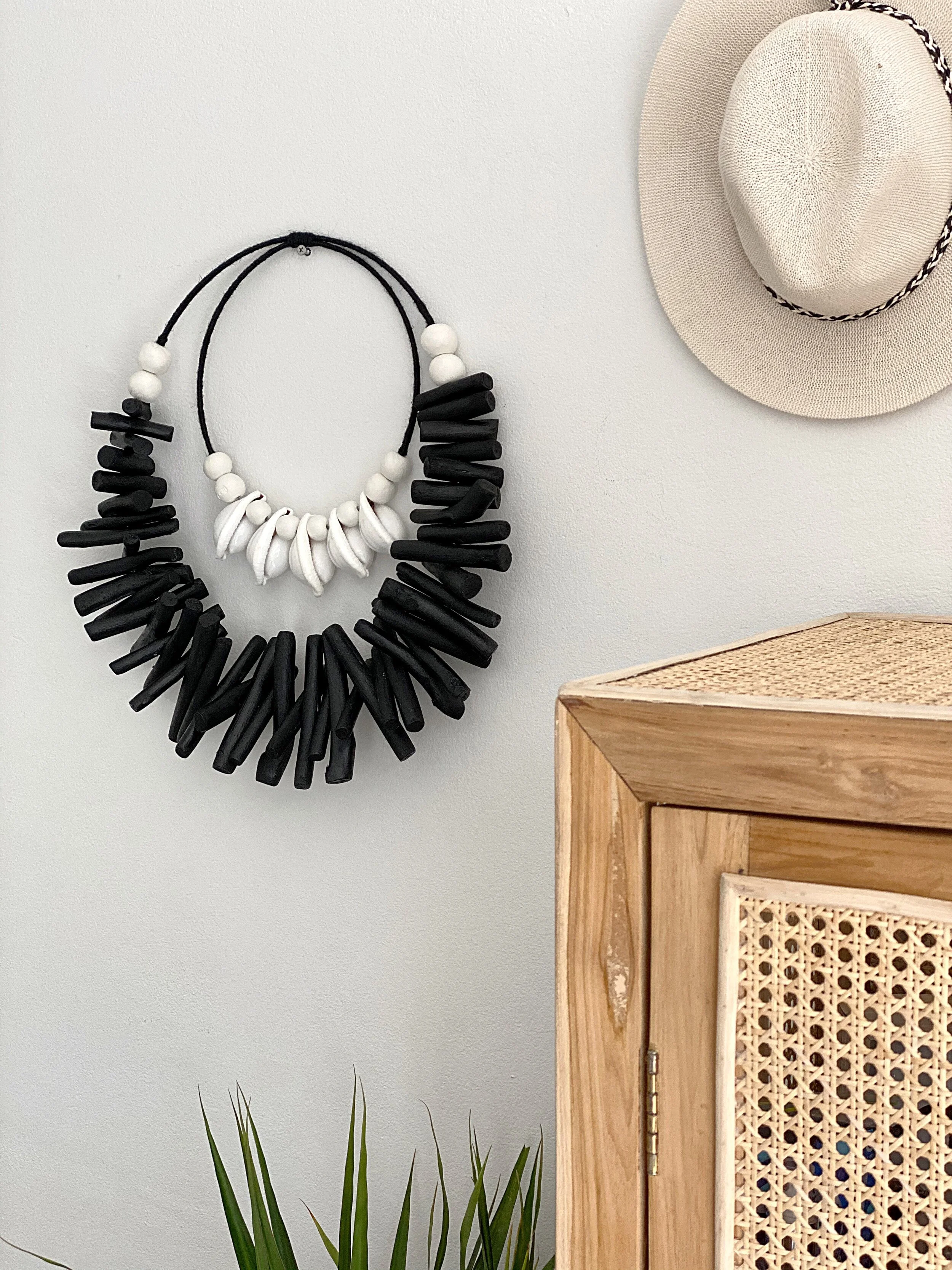 Black Driftwood Wall Hanging — Harper + Wilde