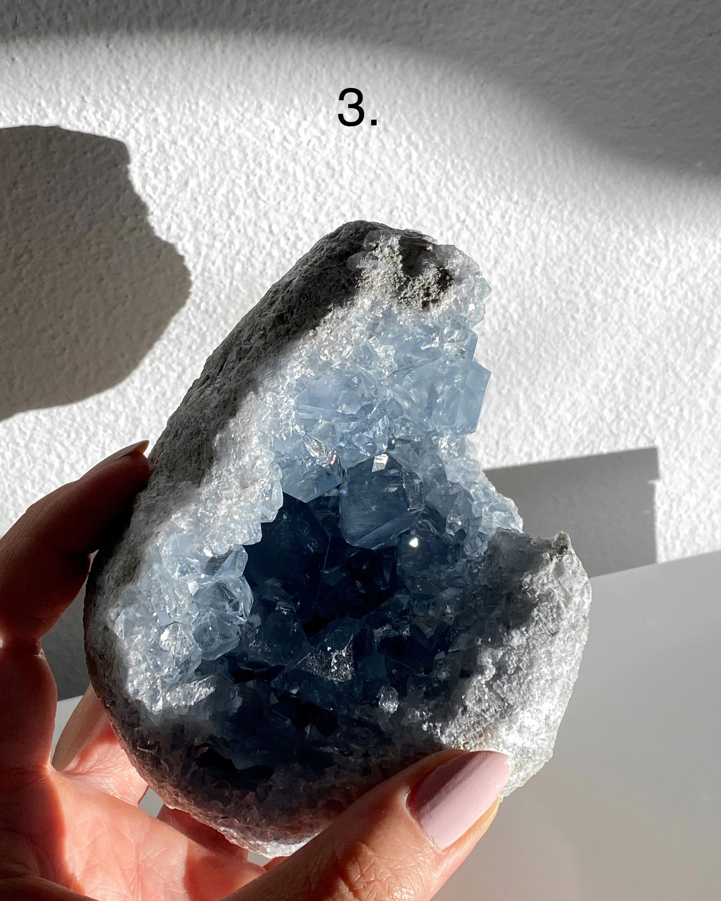 Celestite Geode