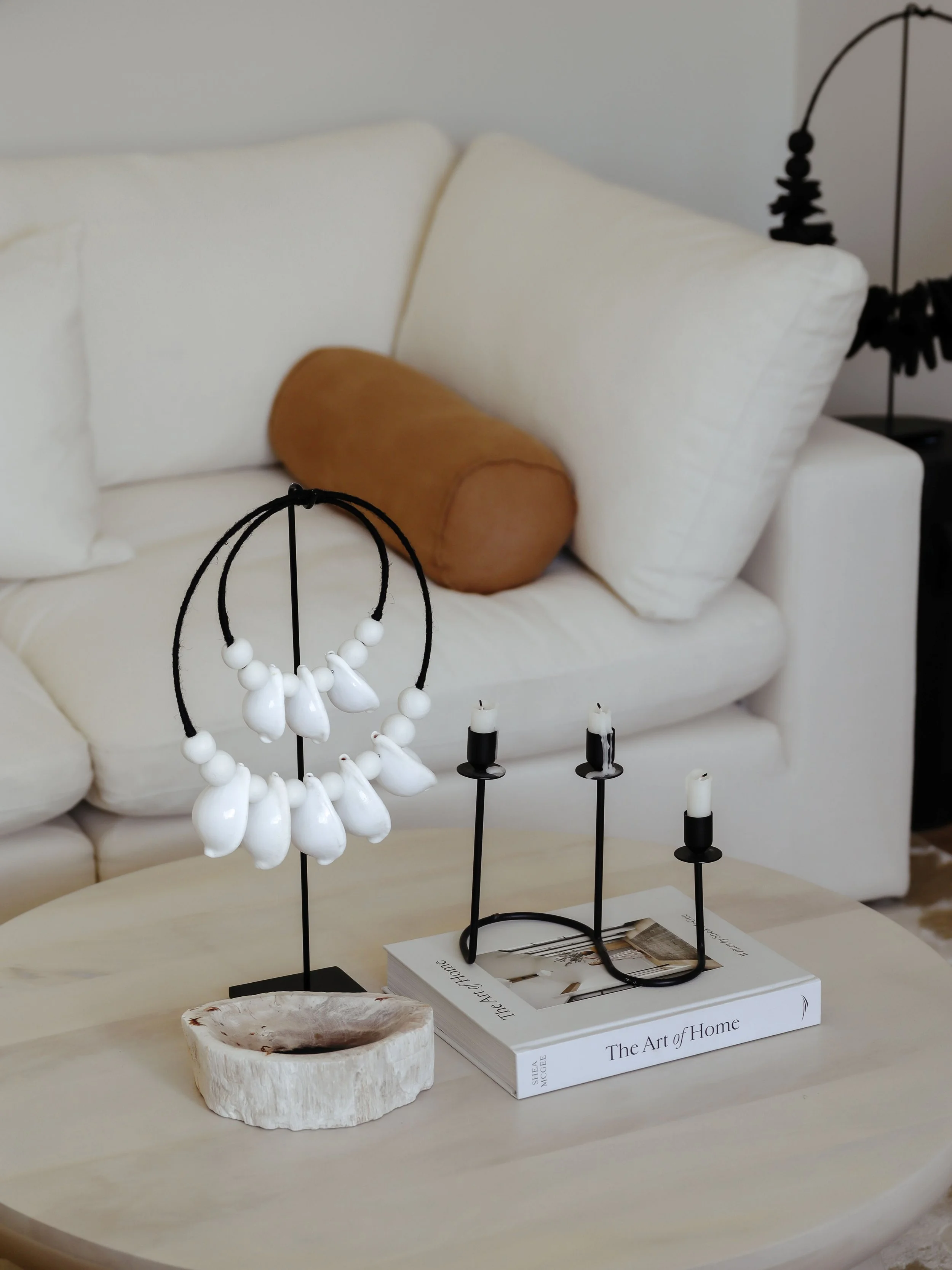 White Cowrie Wall Hanging