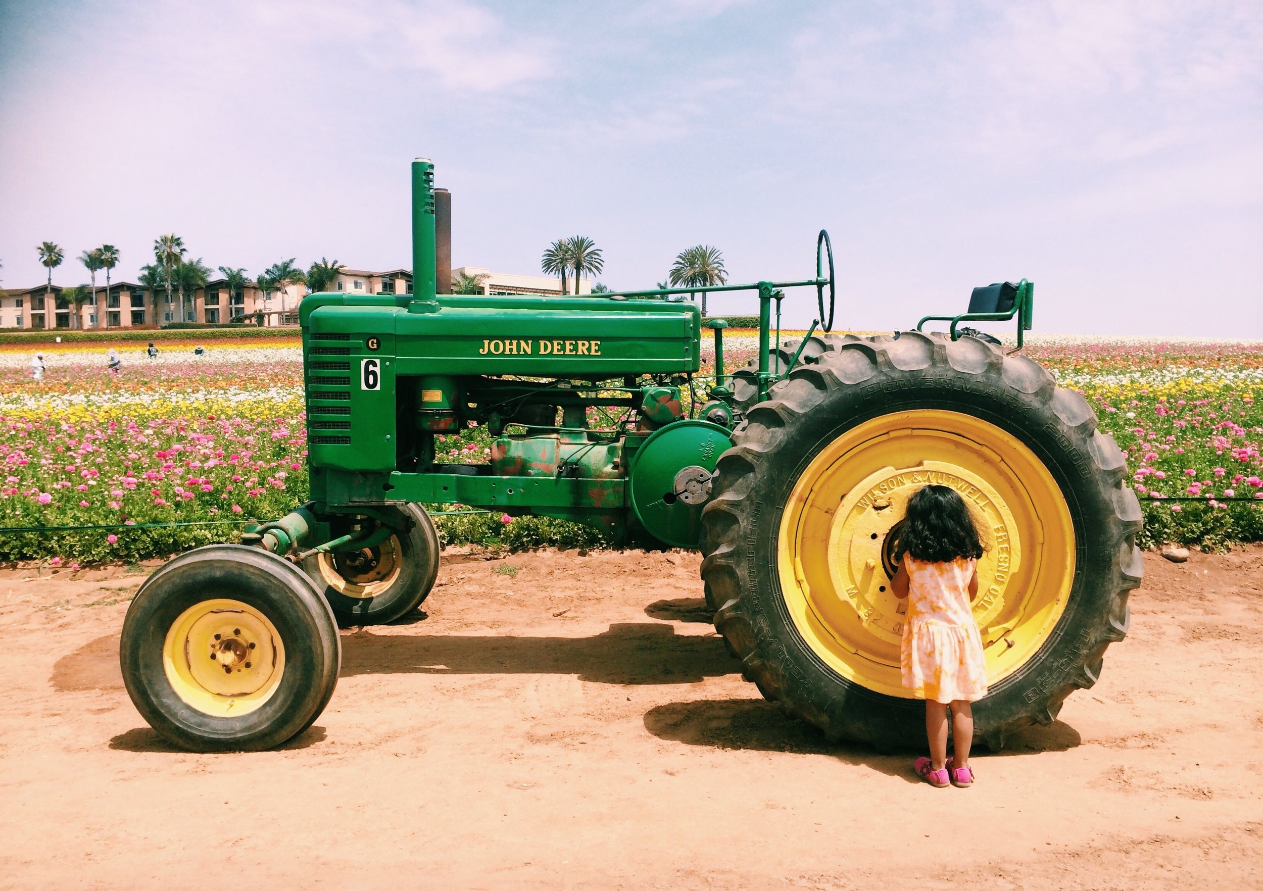  tractor girl. 