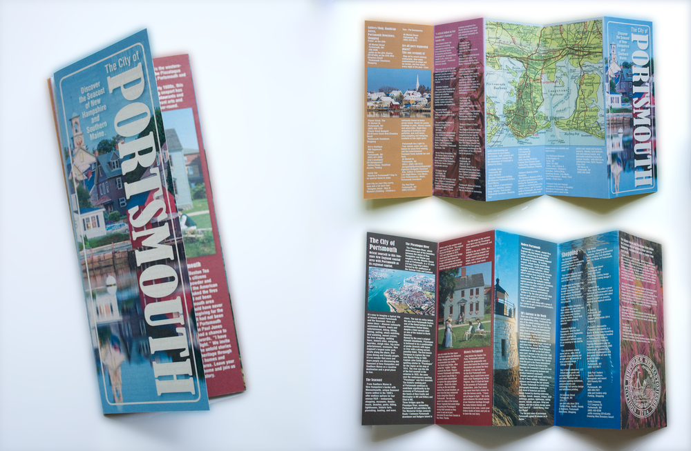  Double sided brochure for print 