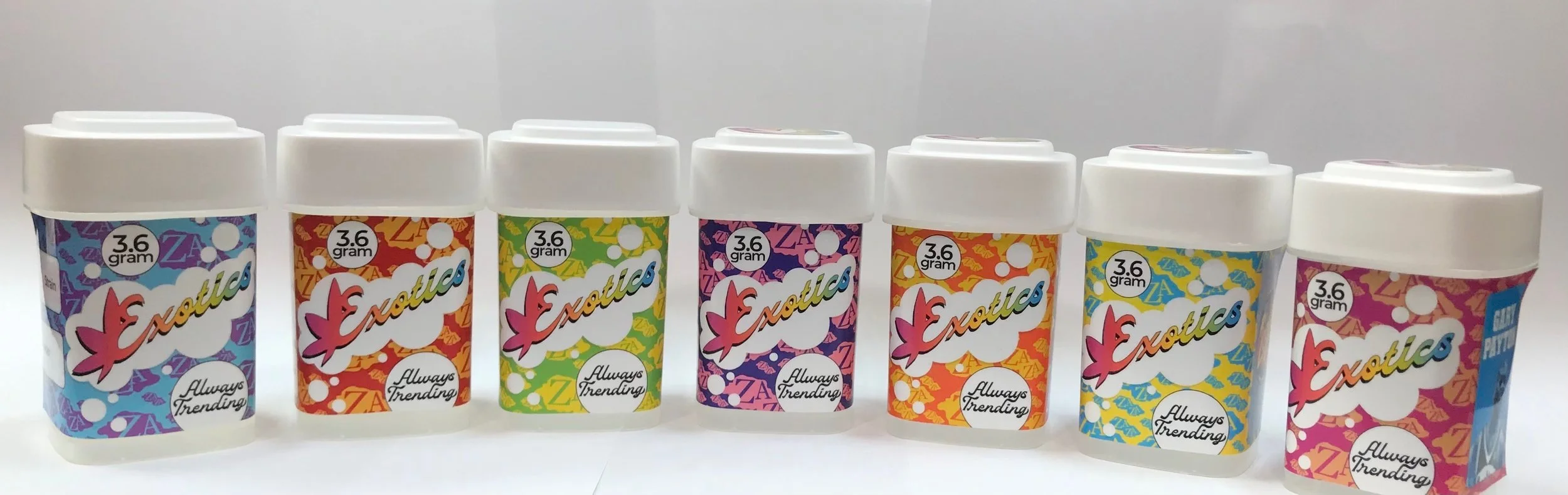  Packaging design for cannabis company 