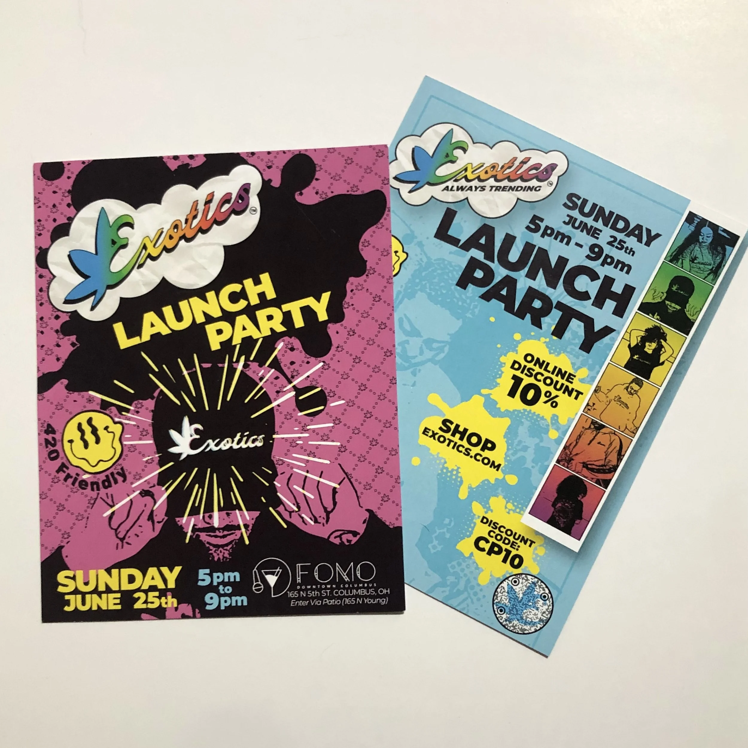  Event flyer for print 