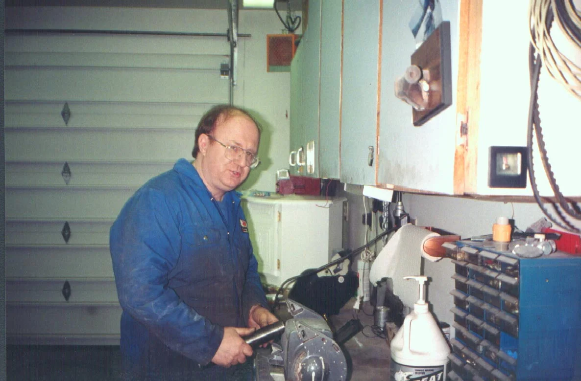 My racing right hand.... Jim Keller