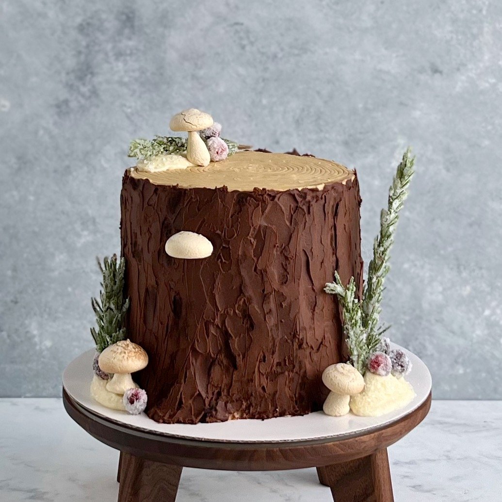 Wintry Stump
