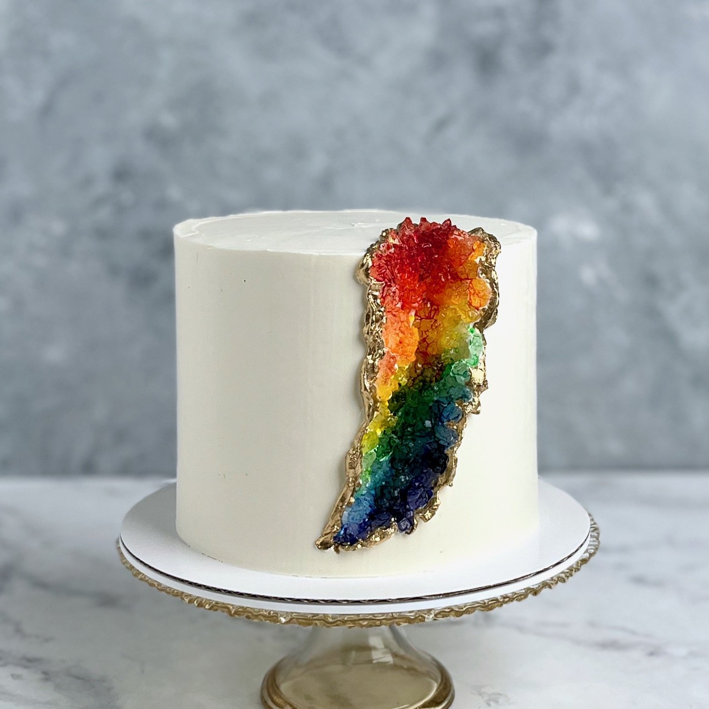Rainbow Geode
