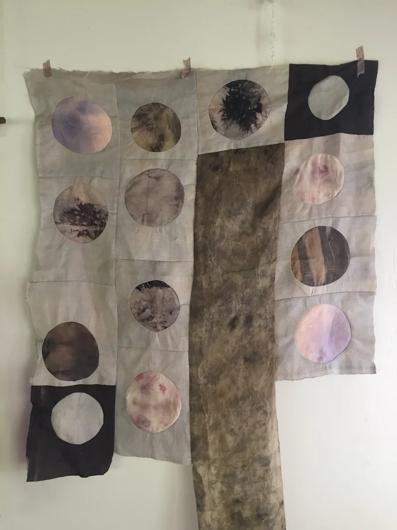 Celestial bodies quilt