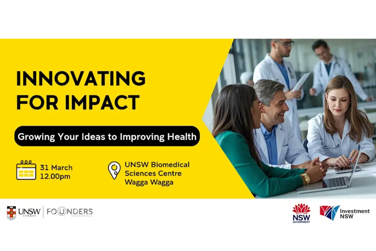 Innovating for Impact Workshop – supporting growth of innovative ideas to improve health.