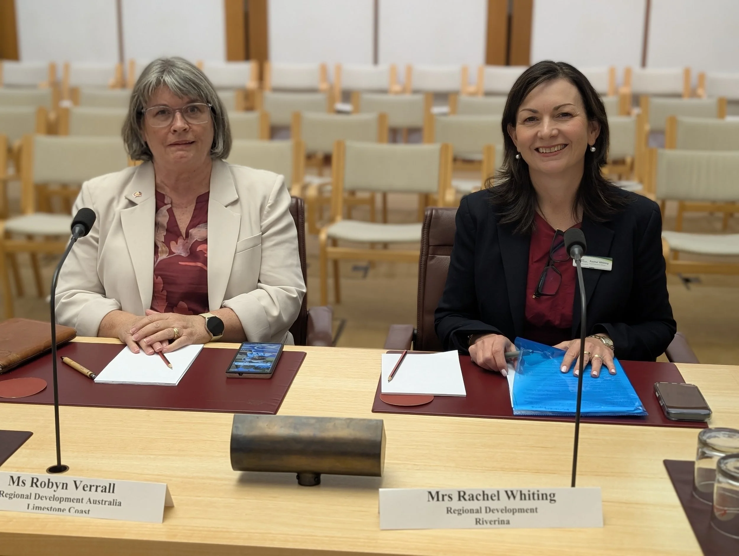 RDA Riverina at Parliament House - Productivity Inquiry