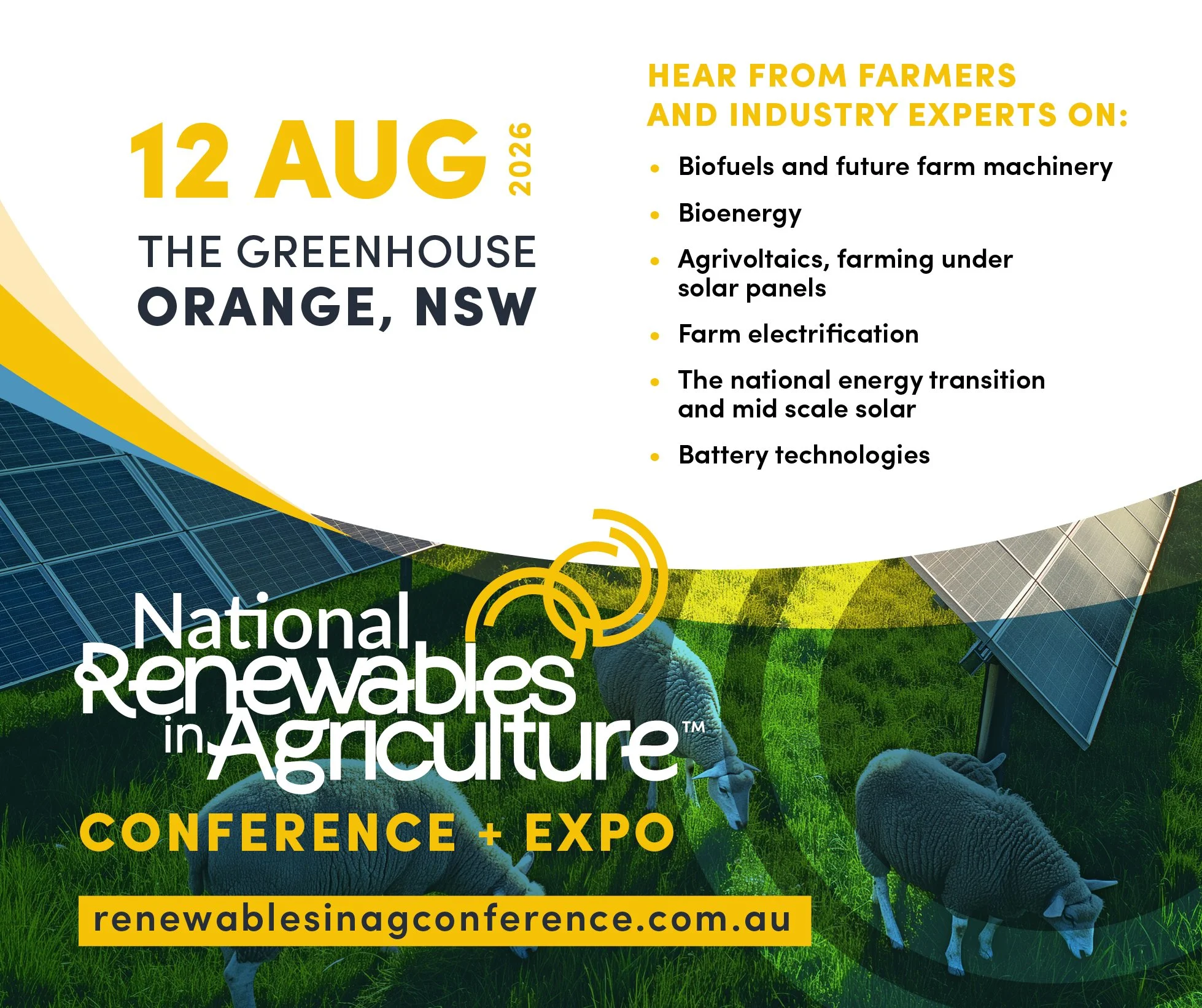 National Renewables in Agriculture Conference