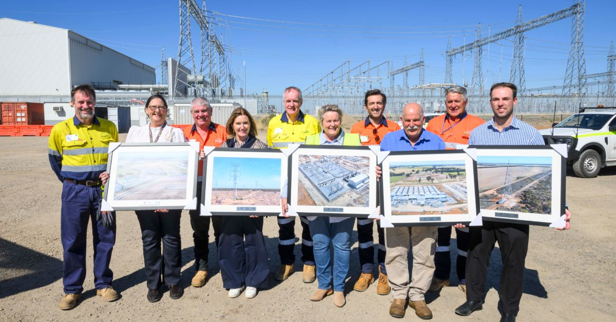 Transgrid and Elecnor Project Energy Connect Construction Completion Celebration