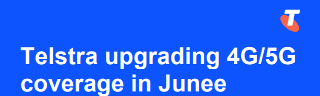 Telstra Upgrading 4G/5G Coverage in Junee