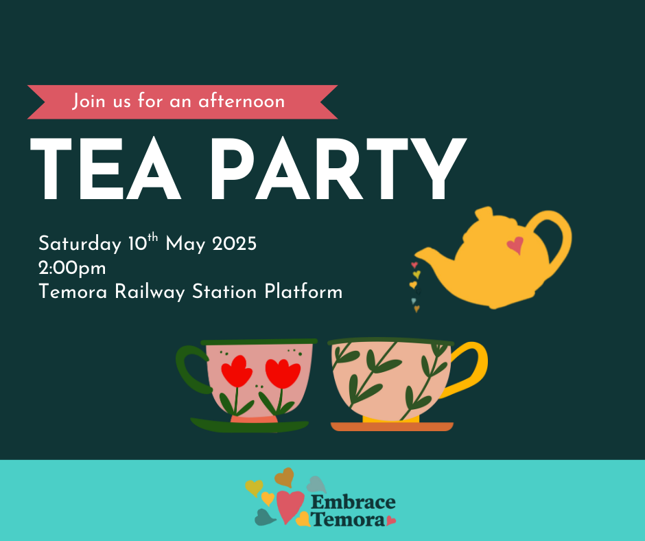 Temora Shire Council | Community Afternoon Tea Party — Regional ...