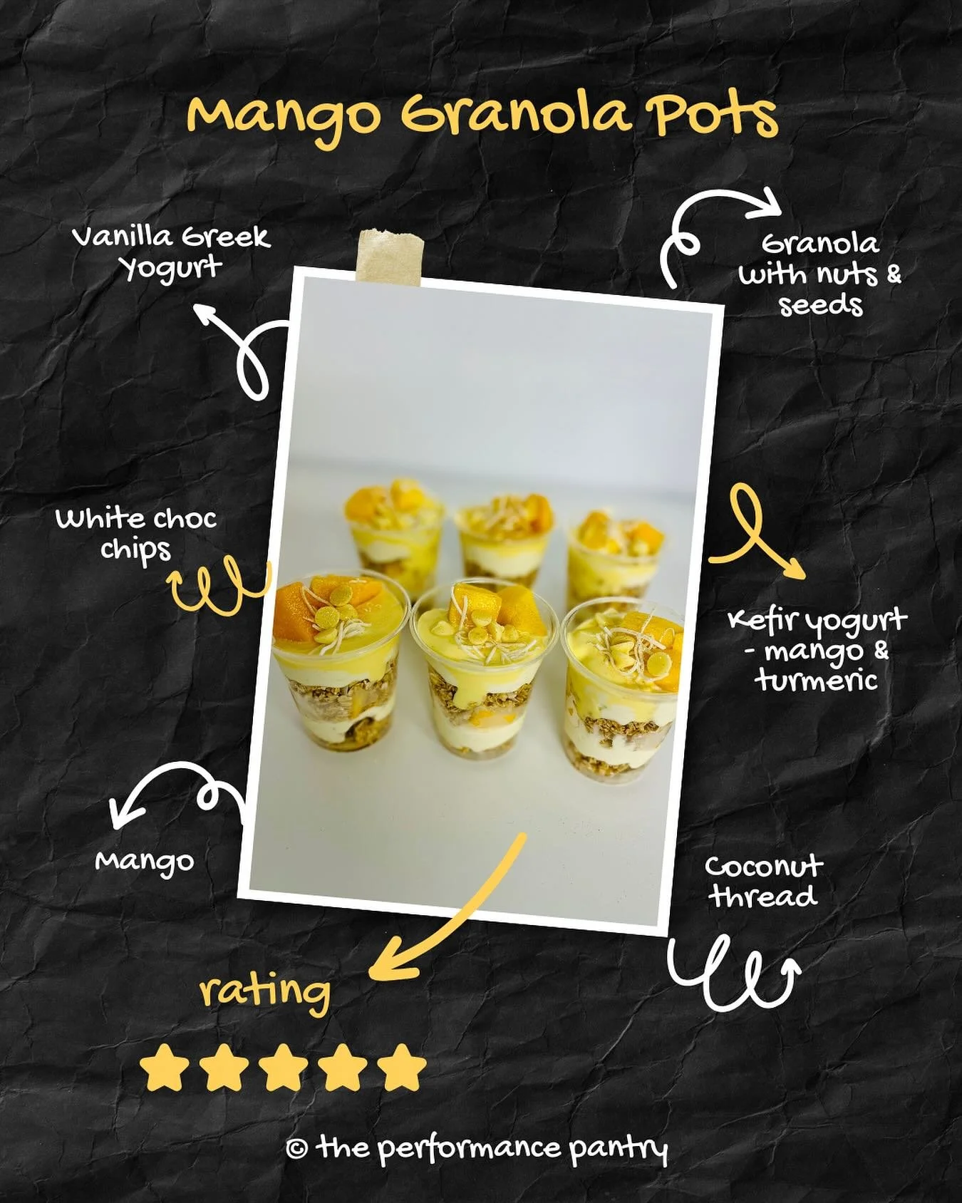 ⚡️FRIDAY FUELLING⚡️ 

Yum! These Mango &amp; Greek Yogurt Granola pots went down a treat this week @firebirds_blaze training after batting training 🏏Super simple, yum &amp; fun! Give them a try this weekend as a neat snack to add into your fuelling 
