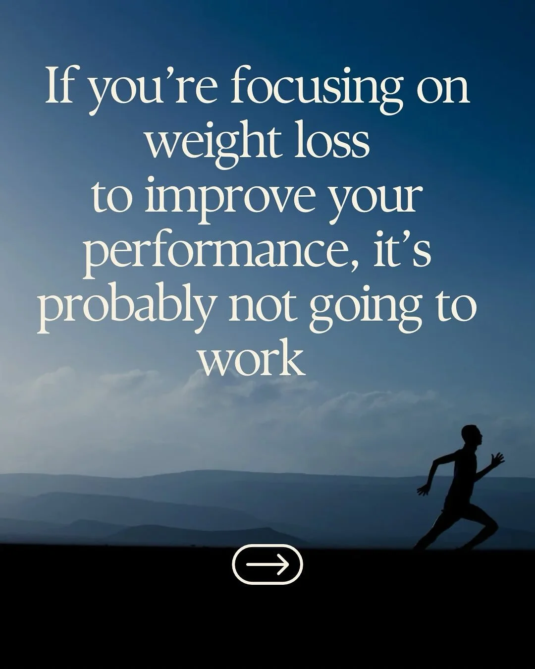 ⁉️Does weight loss improve performance⁉️
Does it help? If so, how? Are there other factors at play? Is it more nuanced than just simply having less body mass? Are there any risks to pursuing #weightloss in hopes of a better performance? 
A constant