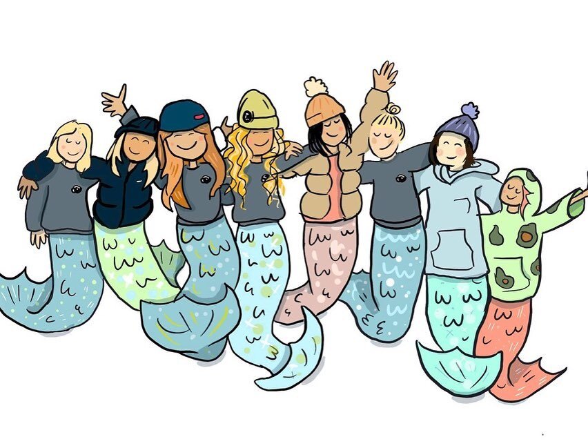 Believe it or not it&rsquo;s International Mermaids day 🌍 🧜&zwj;♀️ today! So a shout out to my sisters in saltwater. sweat, sunrise, and shots of coffee the @2546mermaids thanks for the laughs, fitness and support - esp to @linwilton and @bluevisio