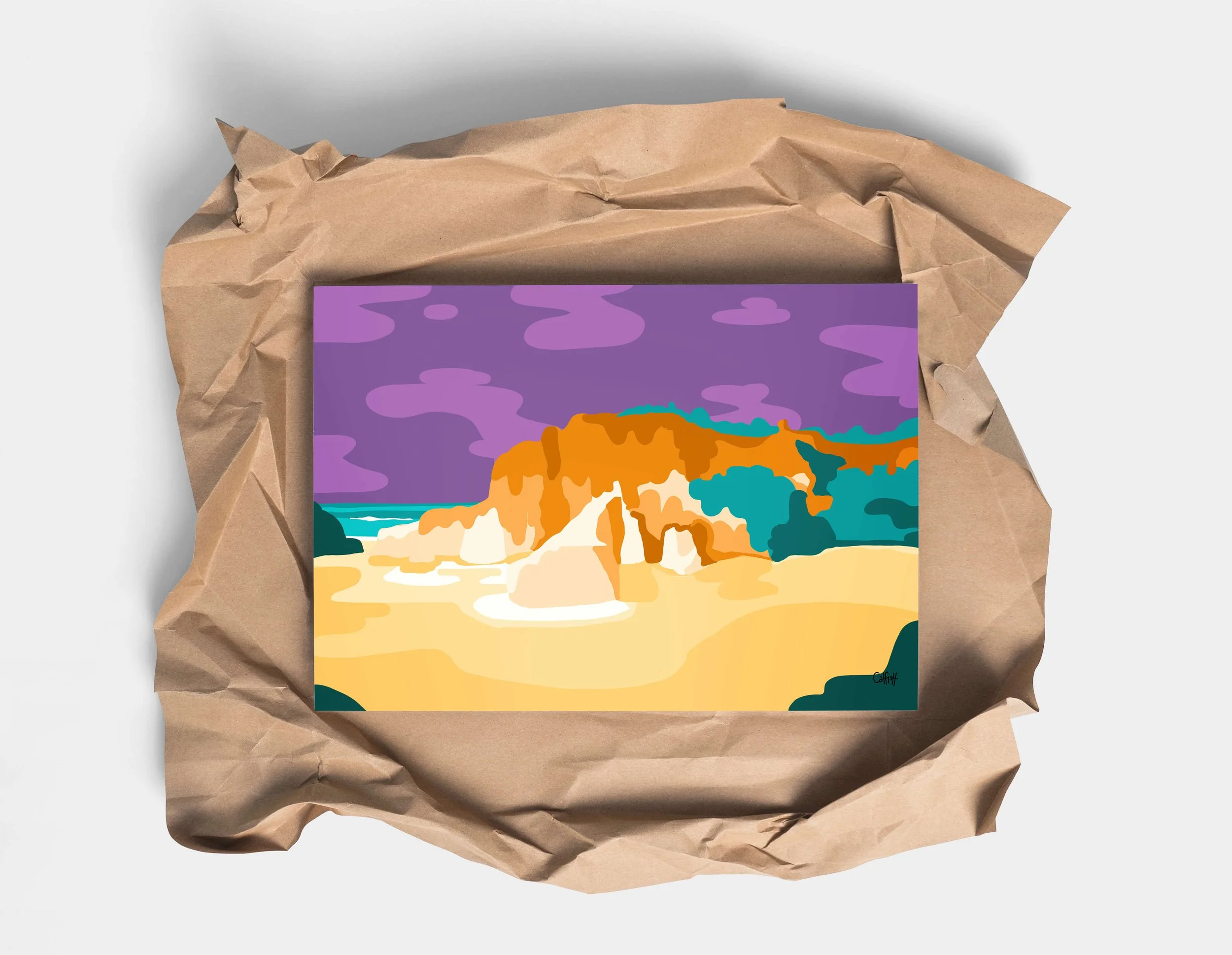 Pinnacles Sunset, Eden, NSW