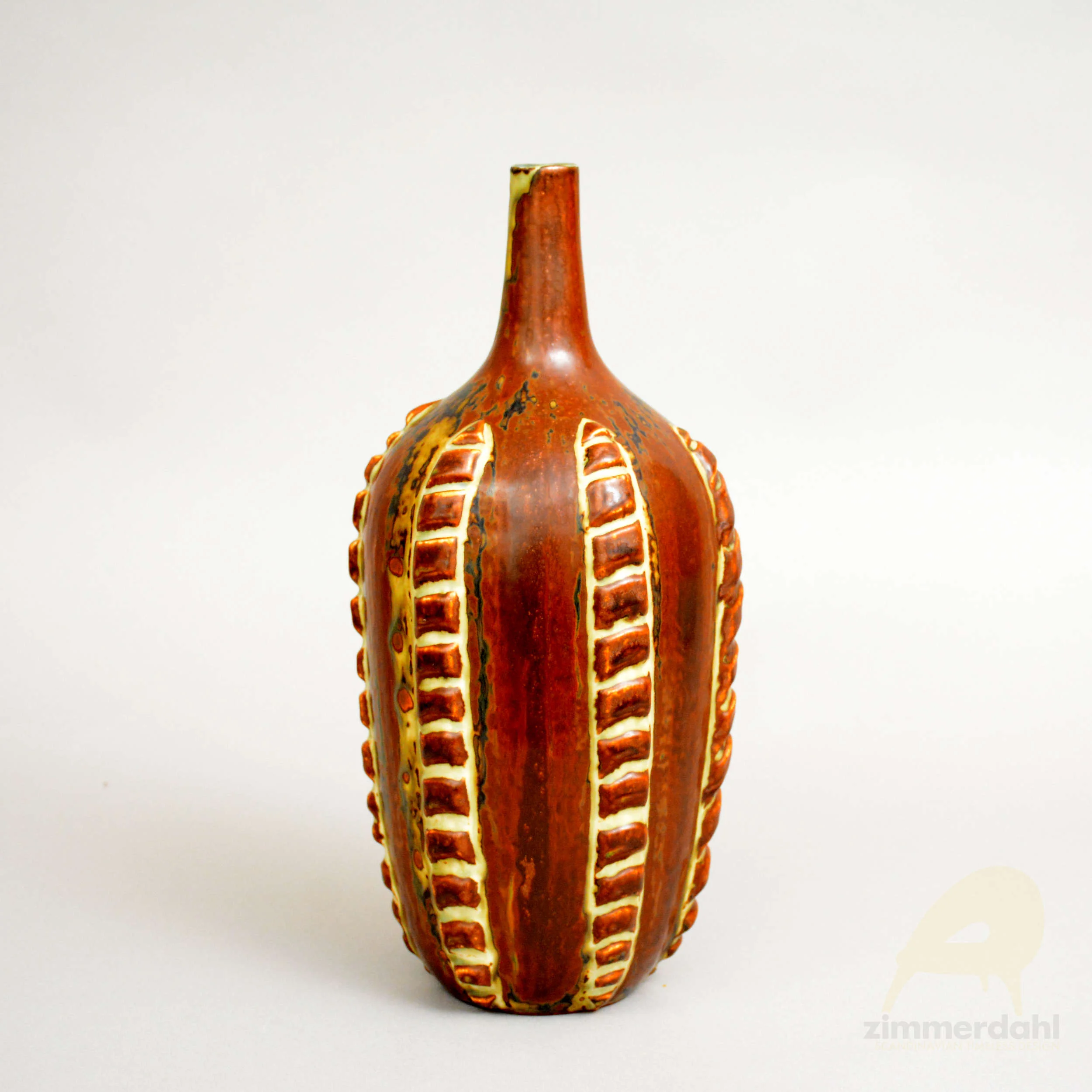 Unique vase by Axel Salto for Royal Copenhagen, Denmark