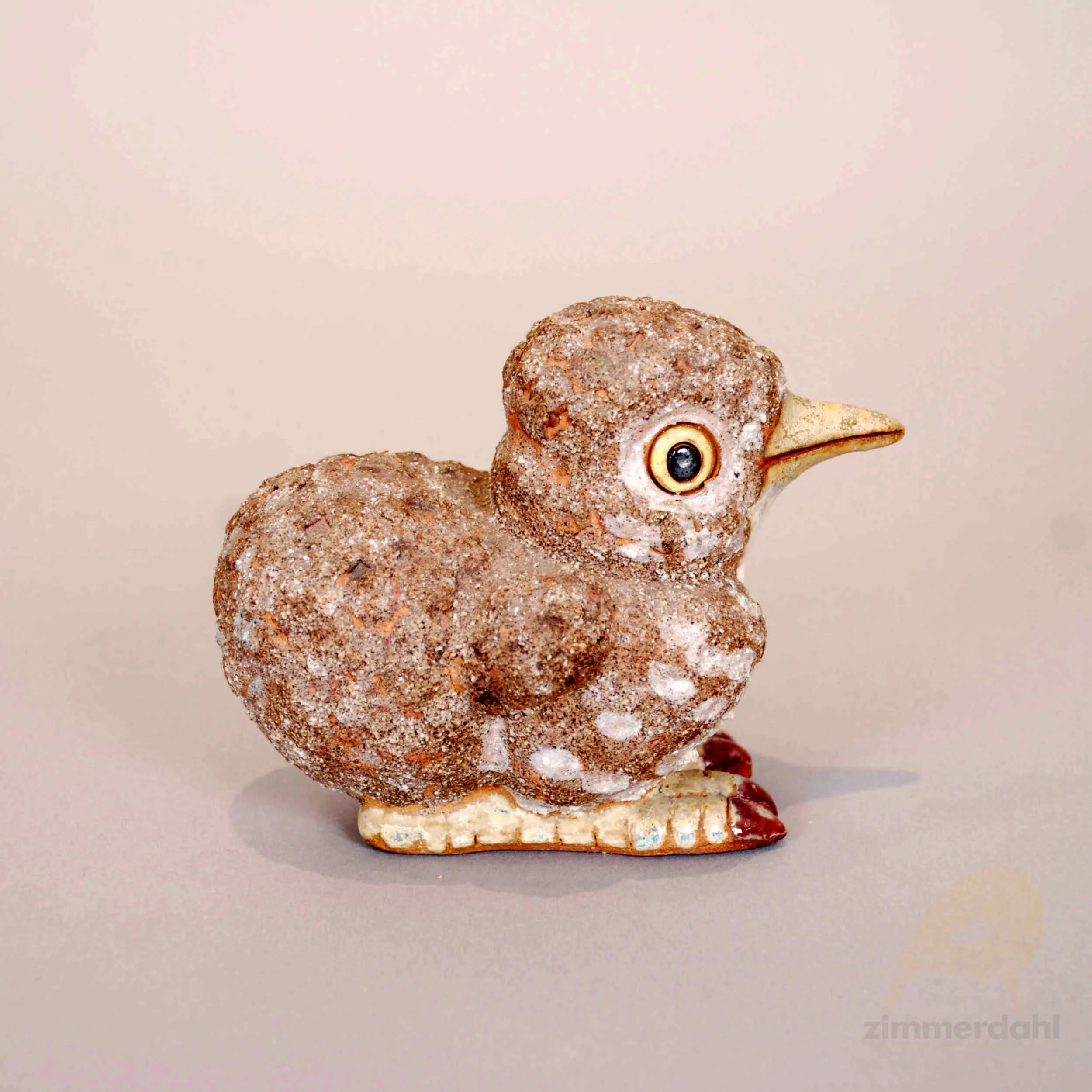 Ceramic bird sculpture by Thyra Lundgren, Sweden