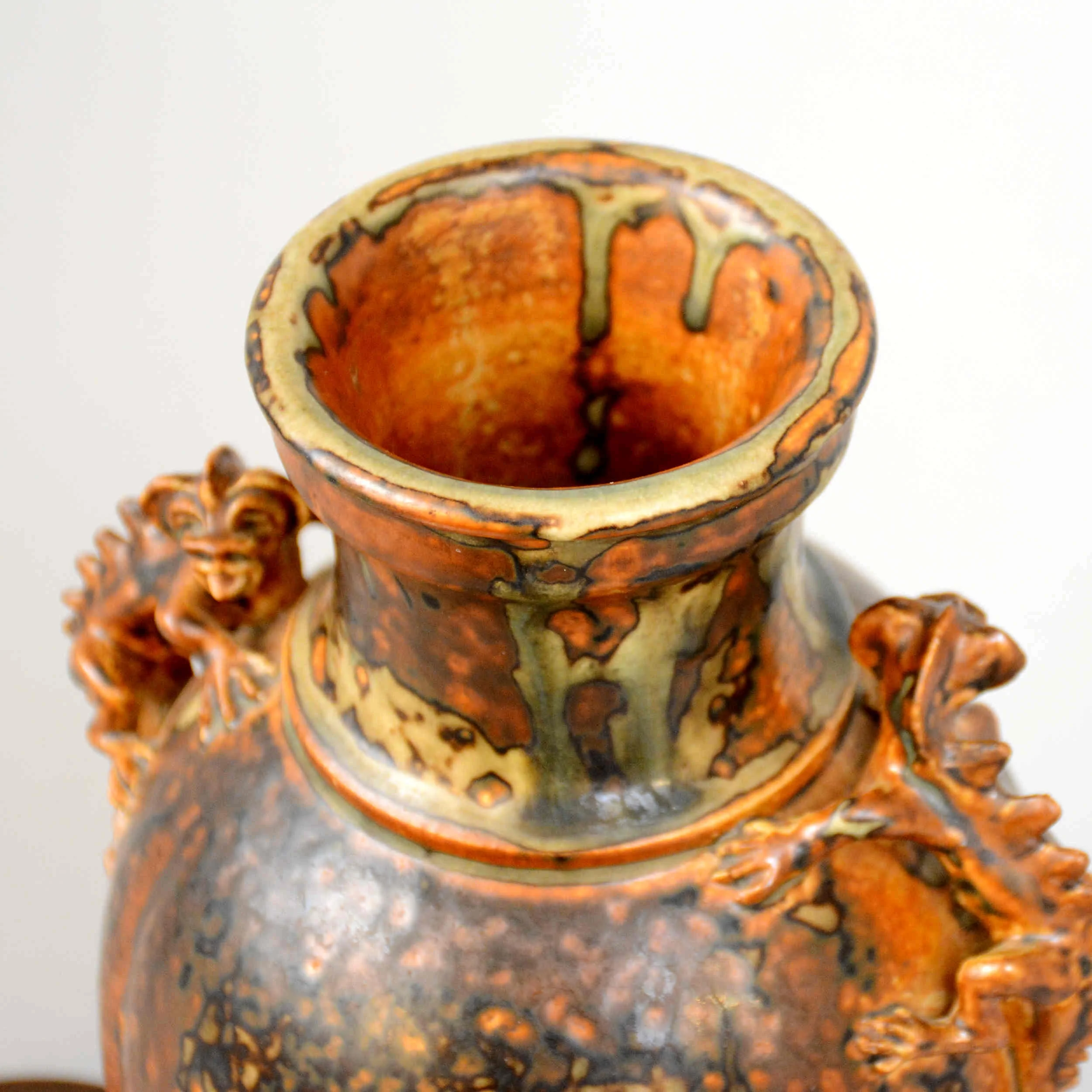 Bode Willumsen Urn Bronze Danish Design Royal Copenhagen Denmark Scandinavian Design 4