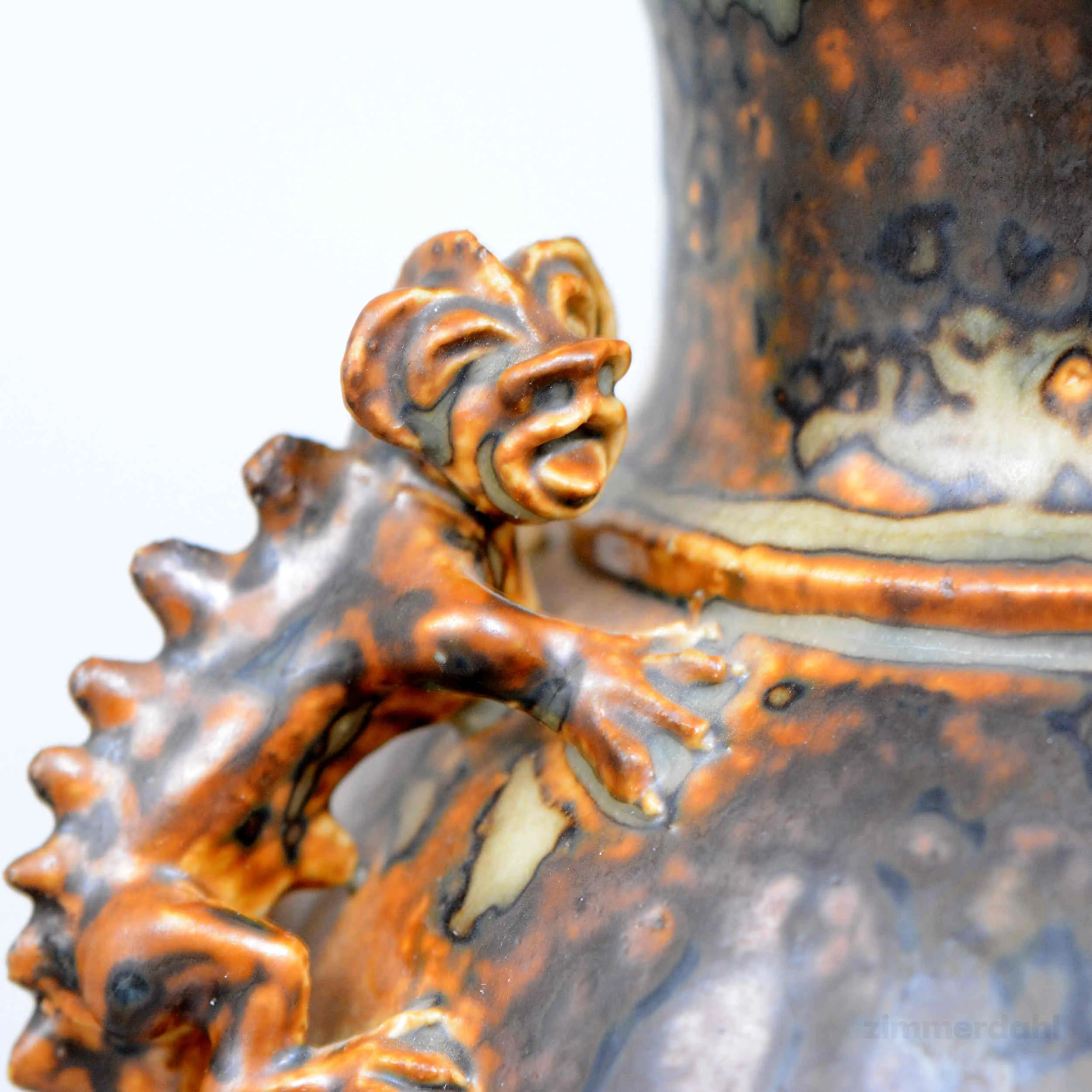 Bode Willumsen Urn Bronze Danish Design Royal Copenhagen Denmark Scandinavian Design 8