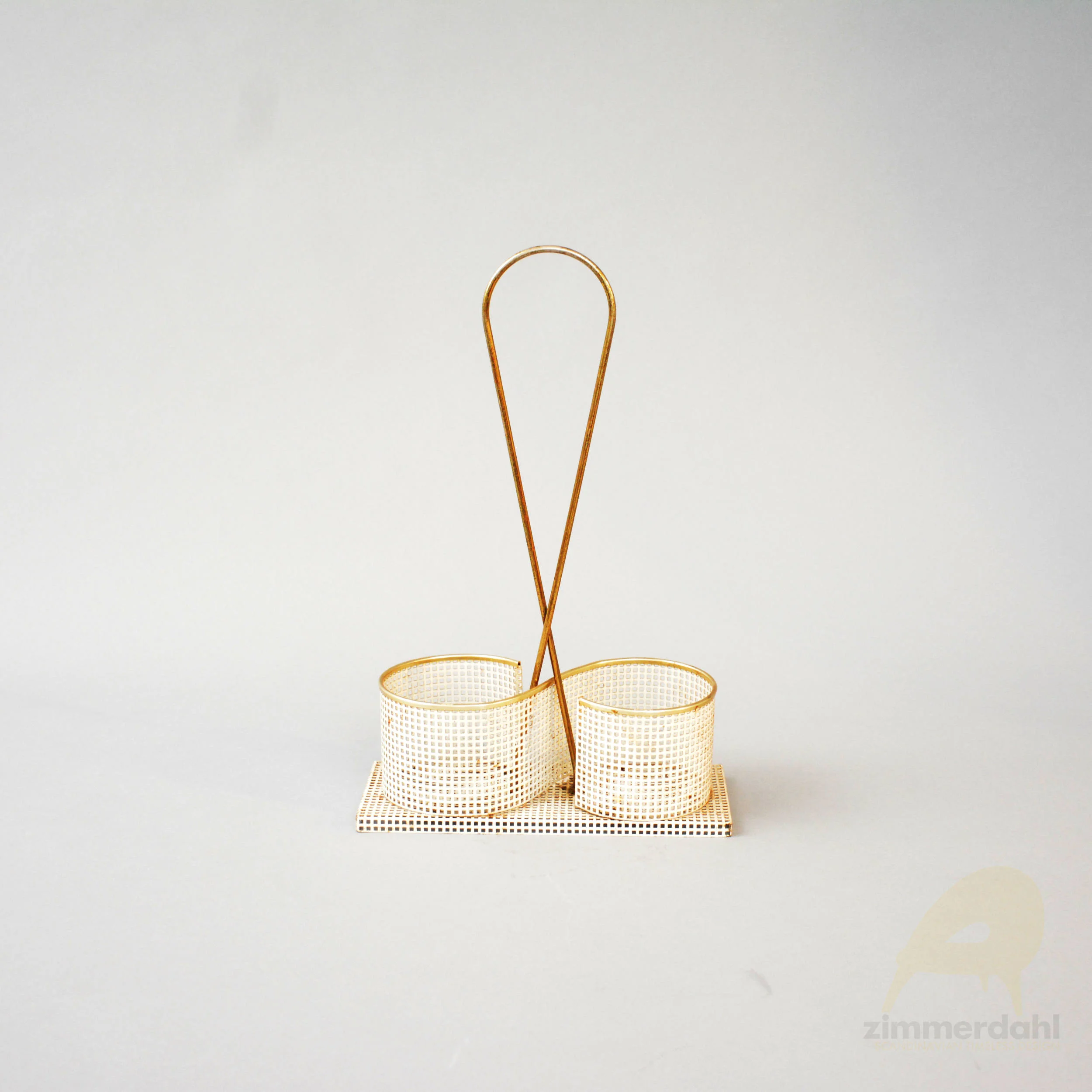 Bottle stand in style off Mathieu Matégot, France