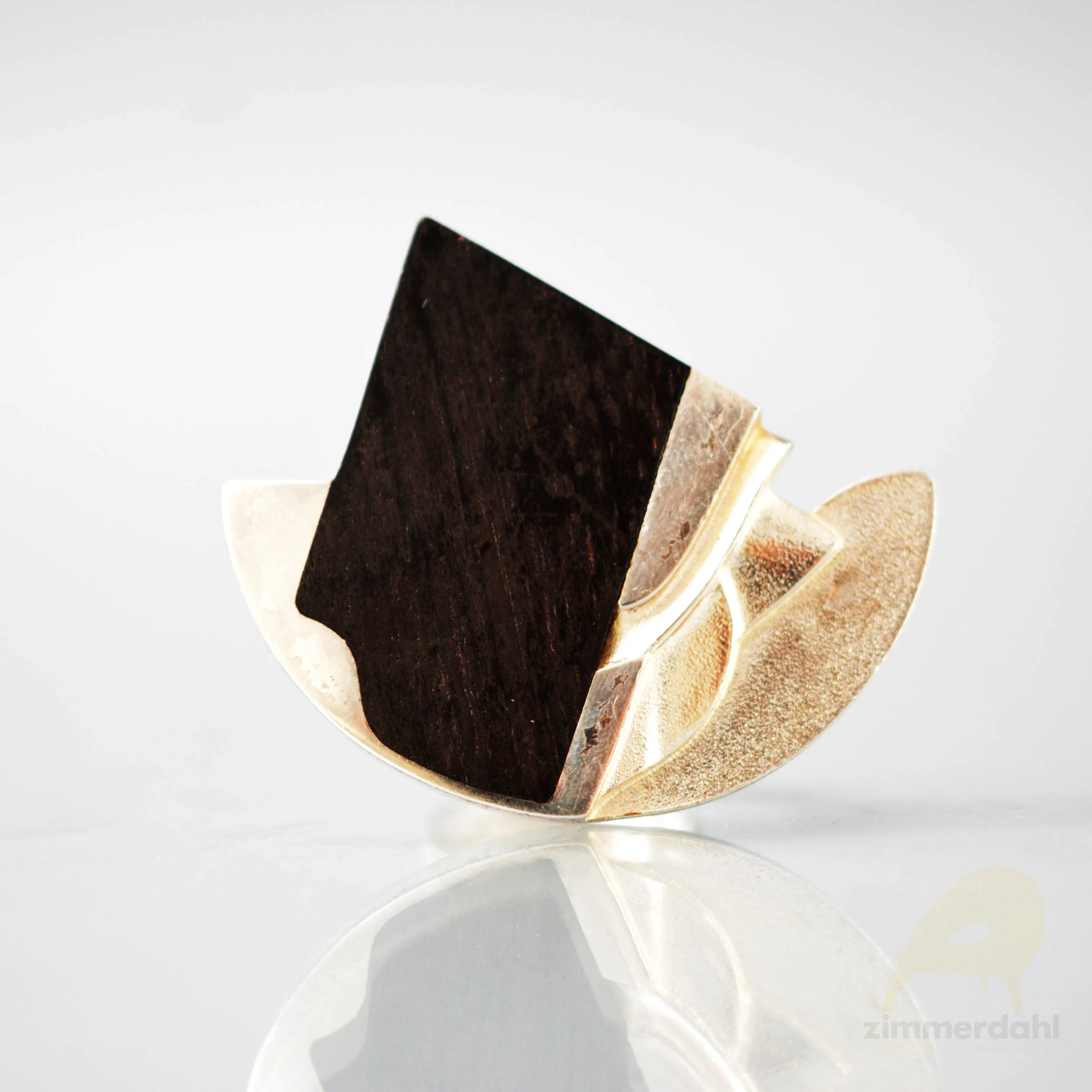 JE 0055 02 Silver Wood Ring Scandinavian Timeless Design.jpg