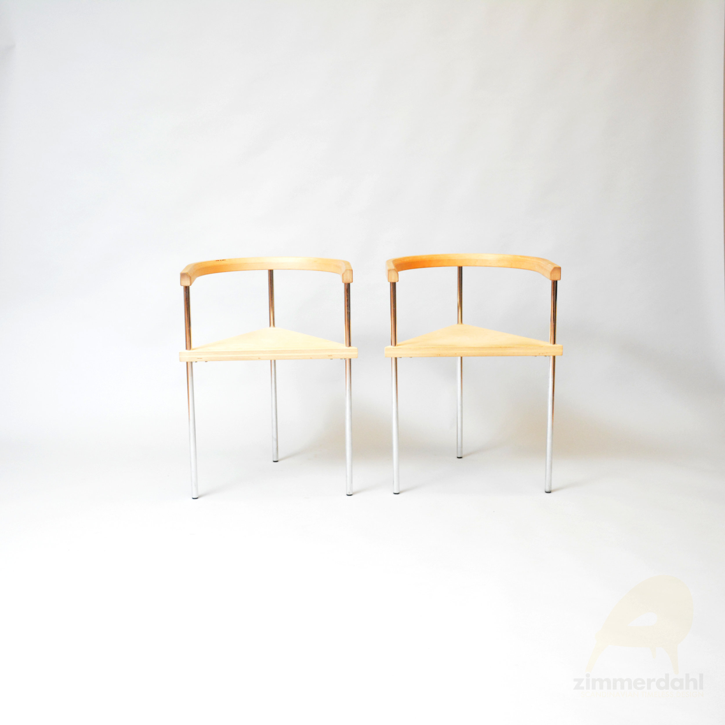 Pair of Armchairs by Karl Ekström, Sweden