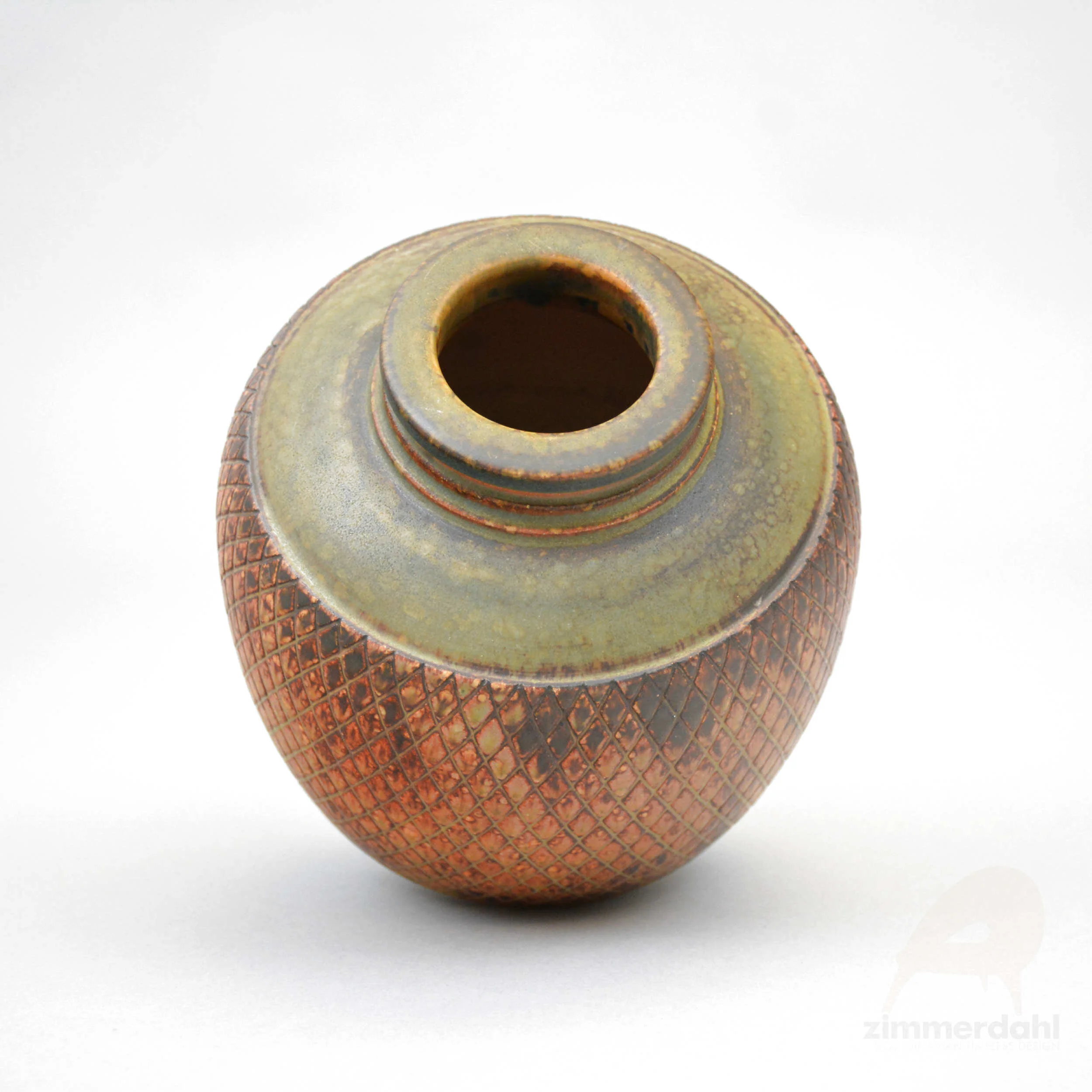 NO.491 九谷焼／茶碗／四代徳田八十吉造／伝統工芸作家／茶道具／『淡墨 