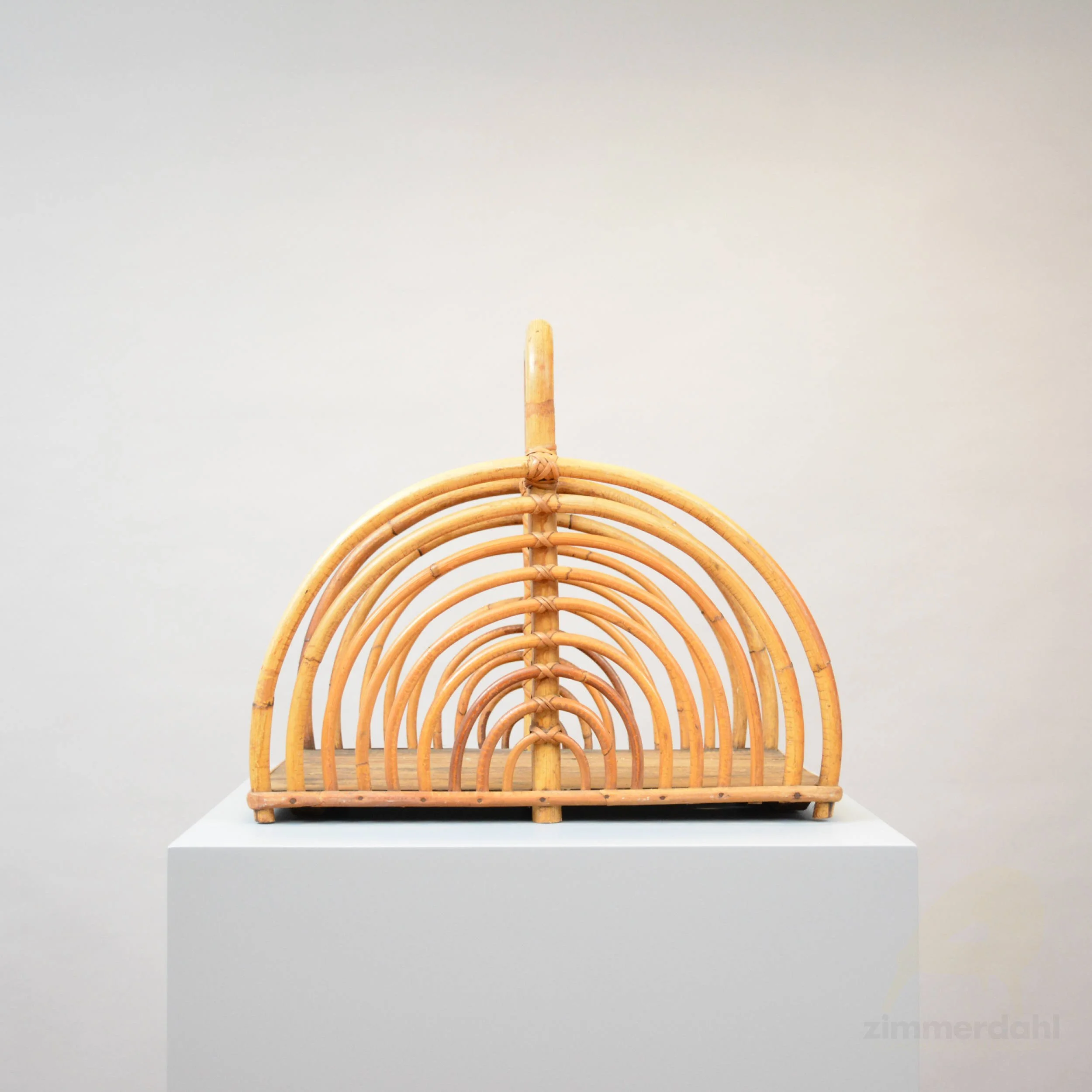 Rattan Firewood basket, Denmark — Scandinavian Timeless.Design