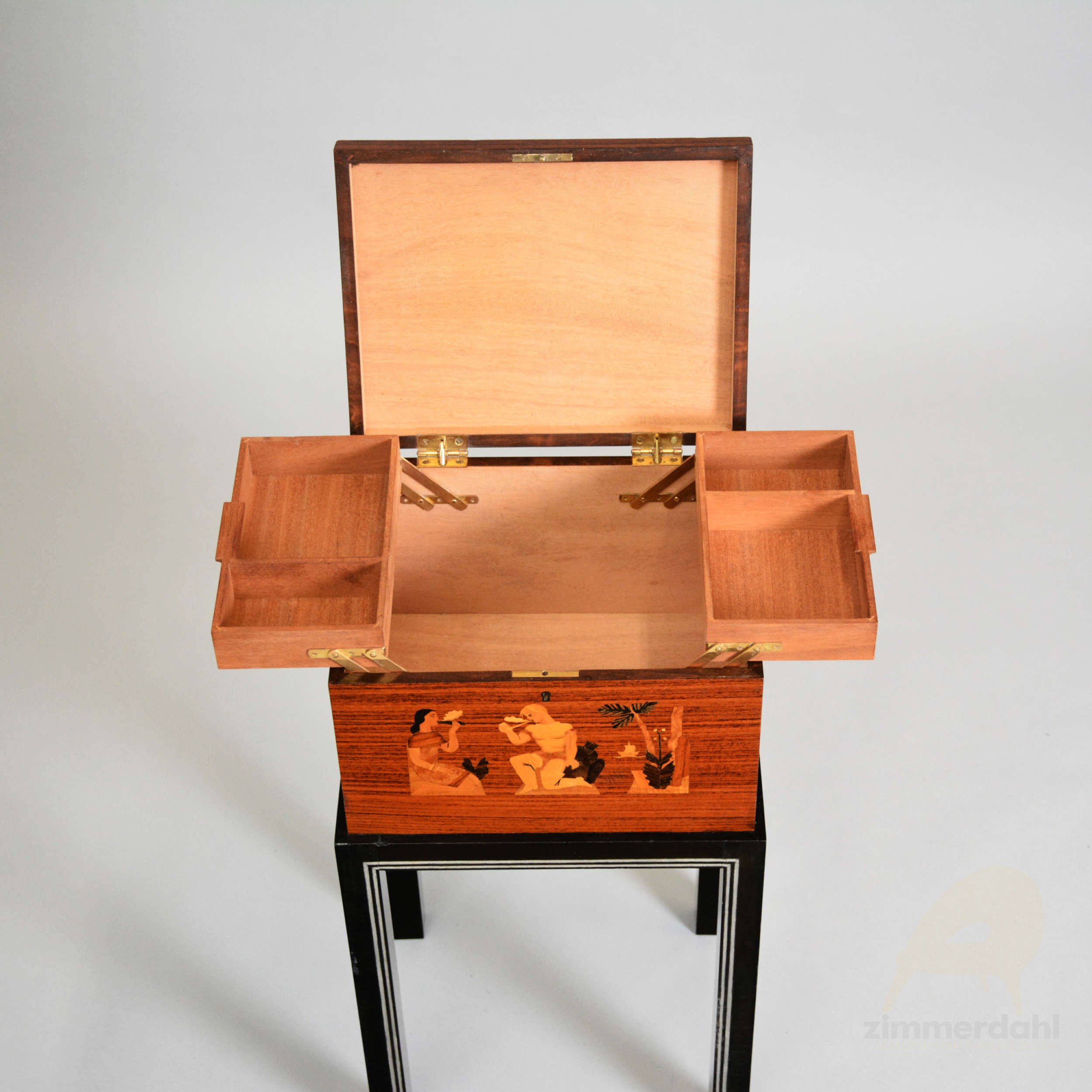 VA 0216 08 Humidor Cigar Box Birger Ekman Mjölby Intarsia Sweden Scandinavian Timeless Design.jpg