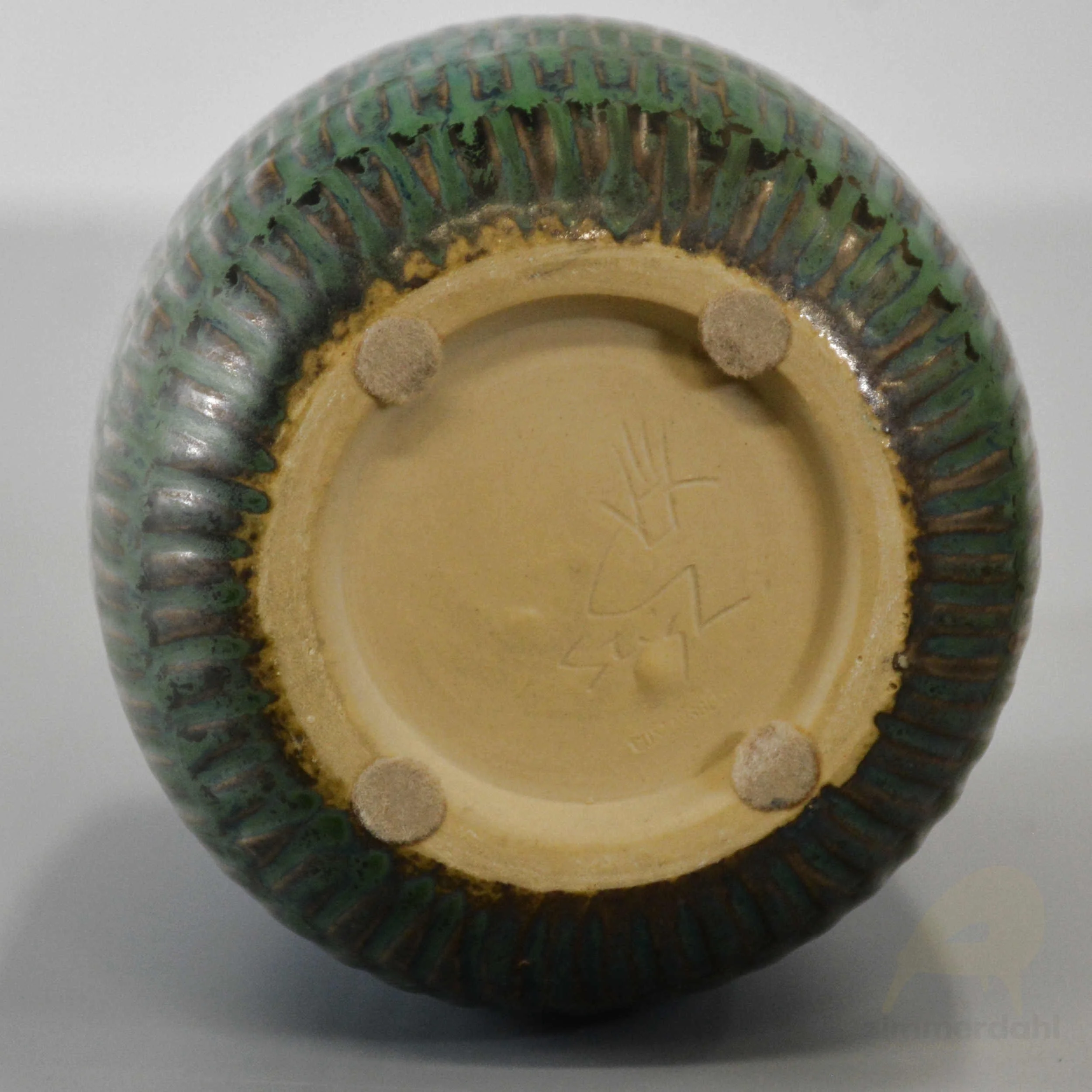 CE 0230 05 Stoneware Vase Stig Lindberg Gustavsberg Sweden Scandinavian Timless Design.jpg