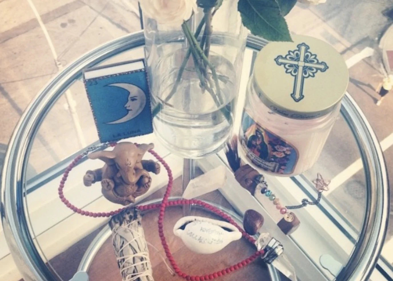 The Numinous founder Ruby Warrington's altar, Summer 2014