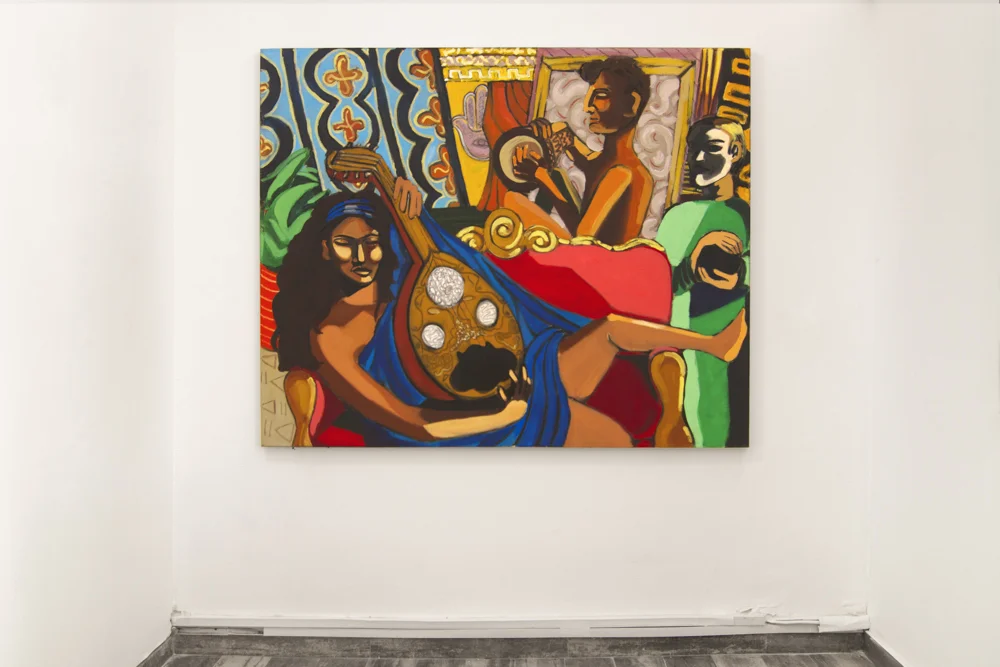 Guy Levy, A Mediterranean Portrait and a Lady