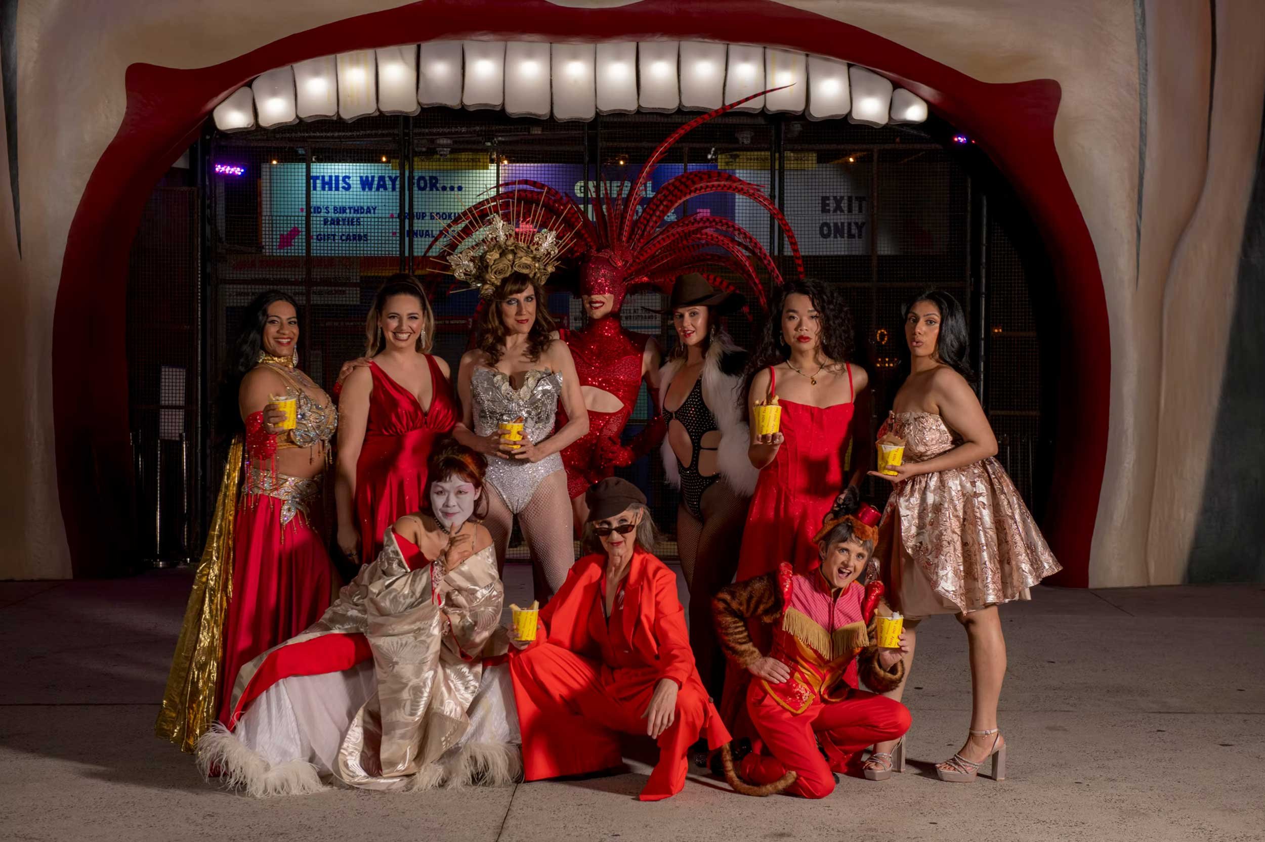 Dance Palace performing at LUNA PARK&nbsp;with&nbsp;Finucane and Smith!!