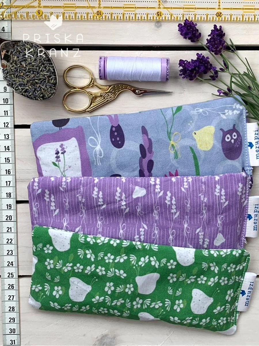 Five Easy Steps to Turn a Spoonflower Fabric Sample into a Little Lavender Bag
