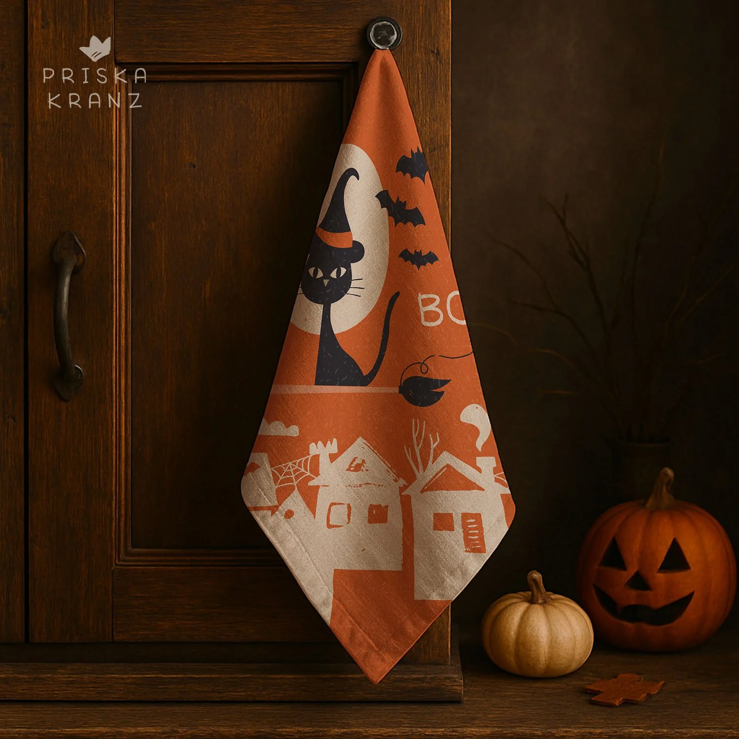 retro_halloween_tea_towel_orange_priskakranz_illustration_20250723.jpg