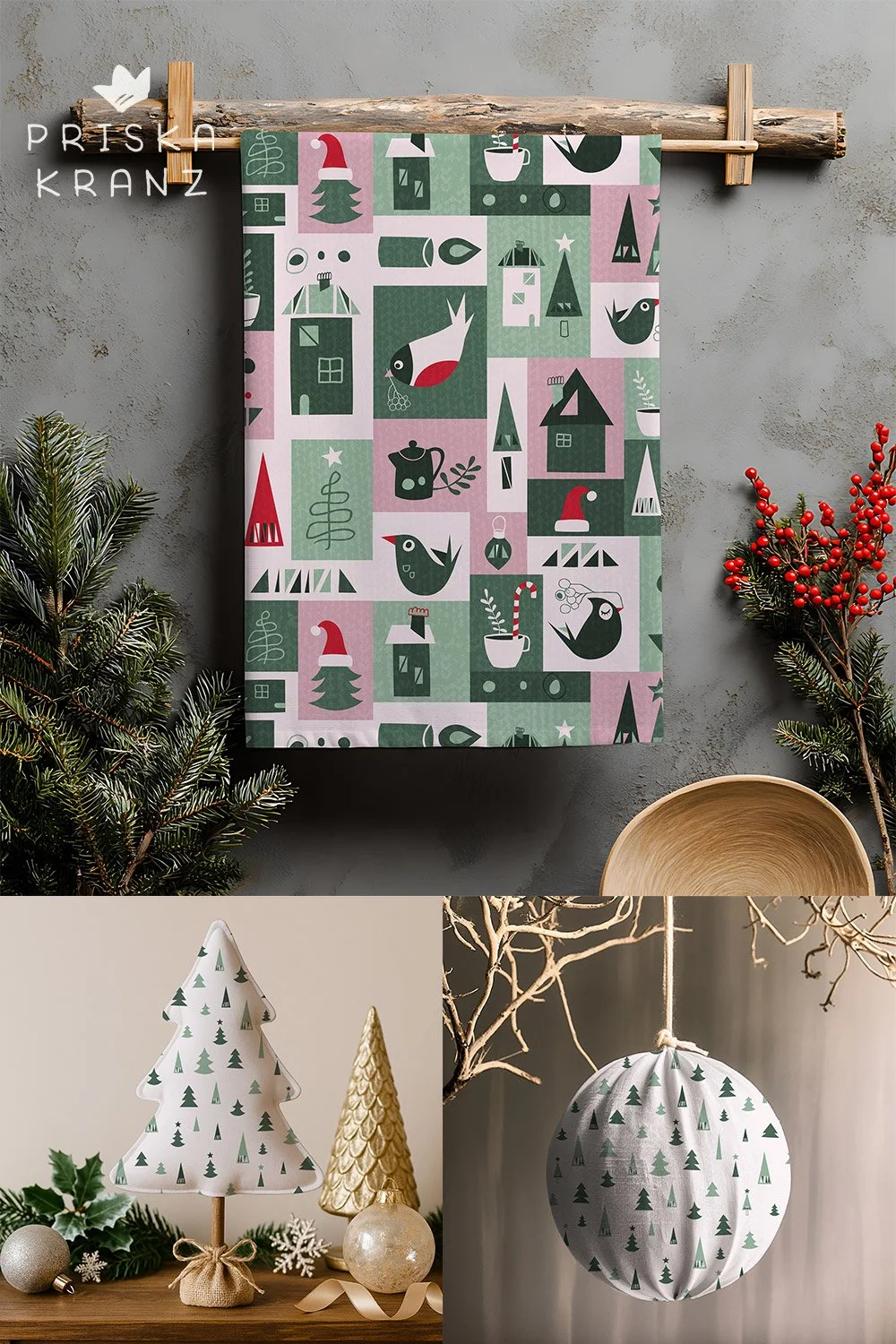 Patchwork Holiday Fabrics: A Fresh Twist on Christmas Classics