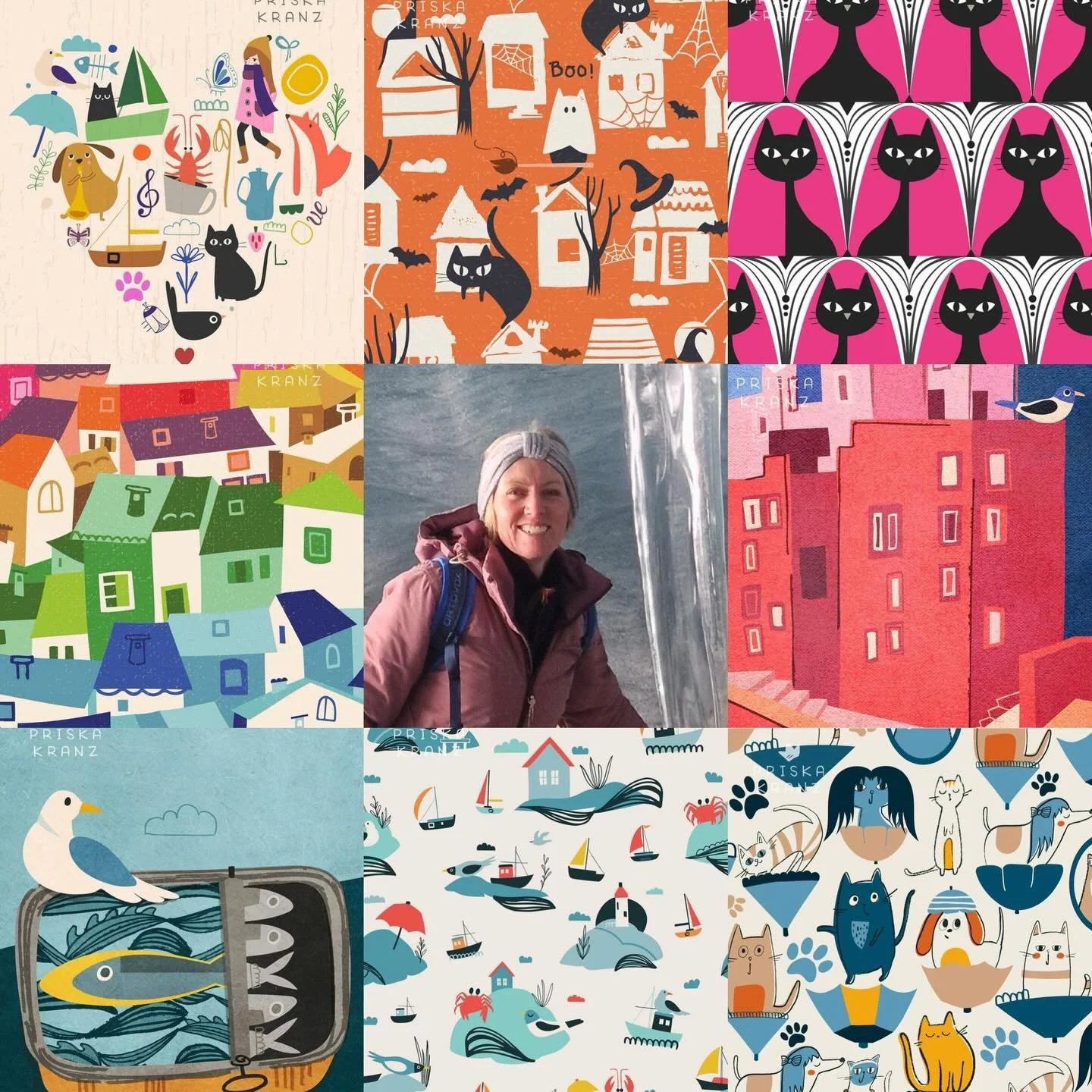 With the art vs artist post I&rsquo;m saying goodbye to 2025 and thank you all for your shares and following along! 💖 May 2026 bring you joy, good health, love, inspiration, and wonderful people! ✨😊
.
#artvsartist2025 #cuteartstyle #surfacepatternd
