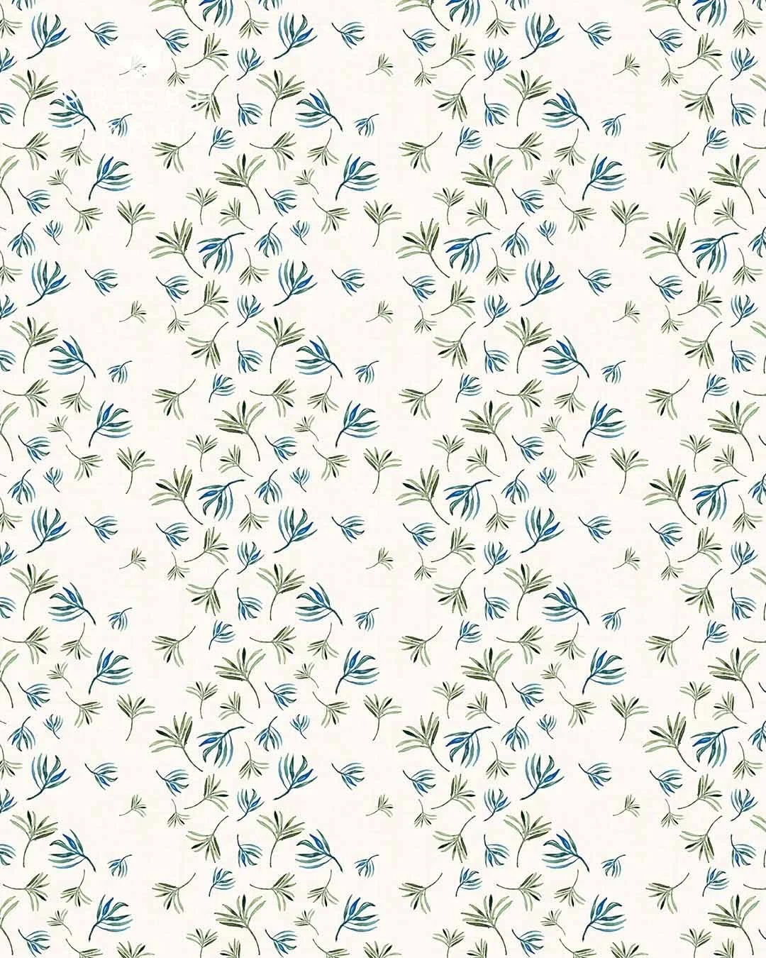 Small greeneries created from hand painted watercolour motifs 🌿 This pattern is for prompt 6 of the fun blender bonanza challenge by Erin @powersellersacademy 🧡
.
#patternillustration #blenderbonanza26 #surfacepatterns #spoonflowerartist #naturepat