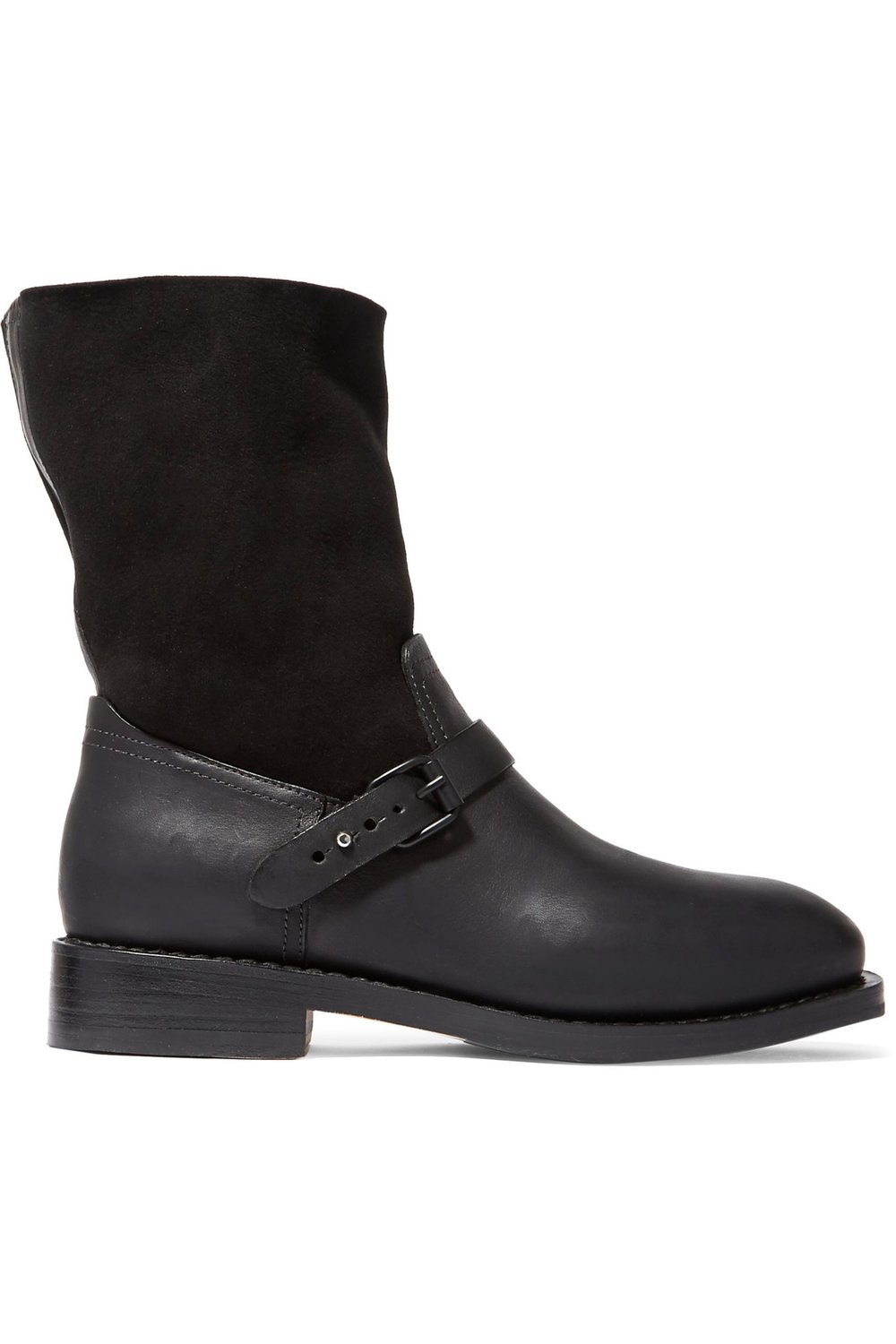 Rag & Bone Oliver Shearling and Leather Boots