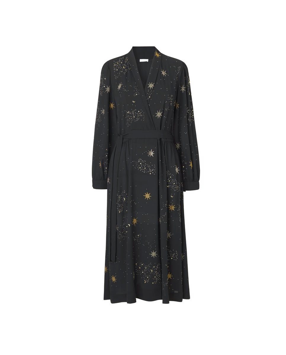 Stine Goya Micaela Star Wrap Dress