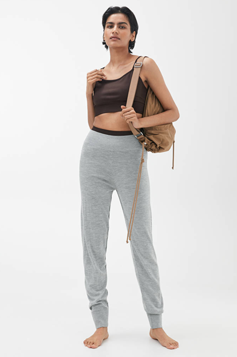 Arket - Fine Knit Wool Trousers