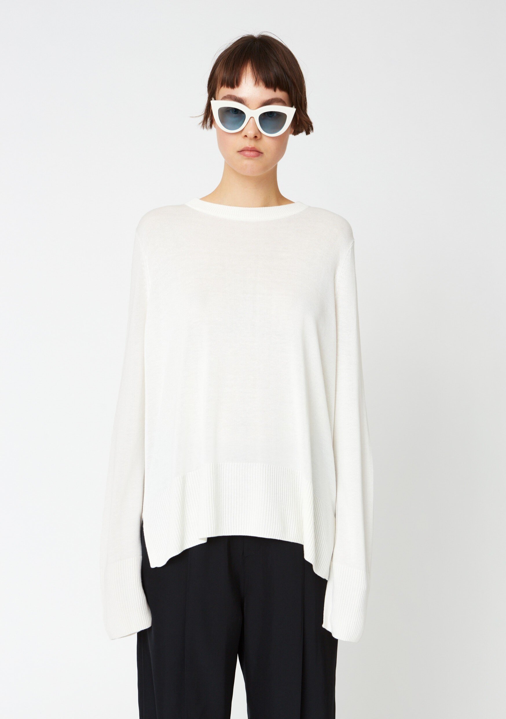 Hope Pin Sweater Off White