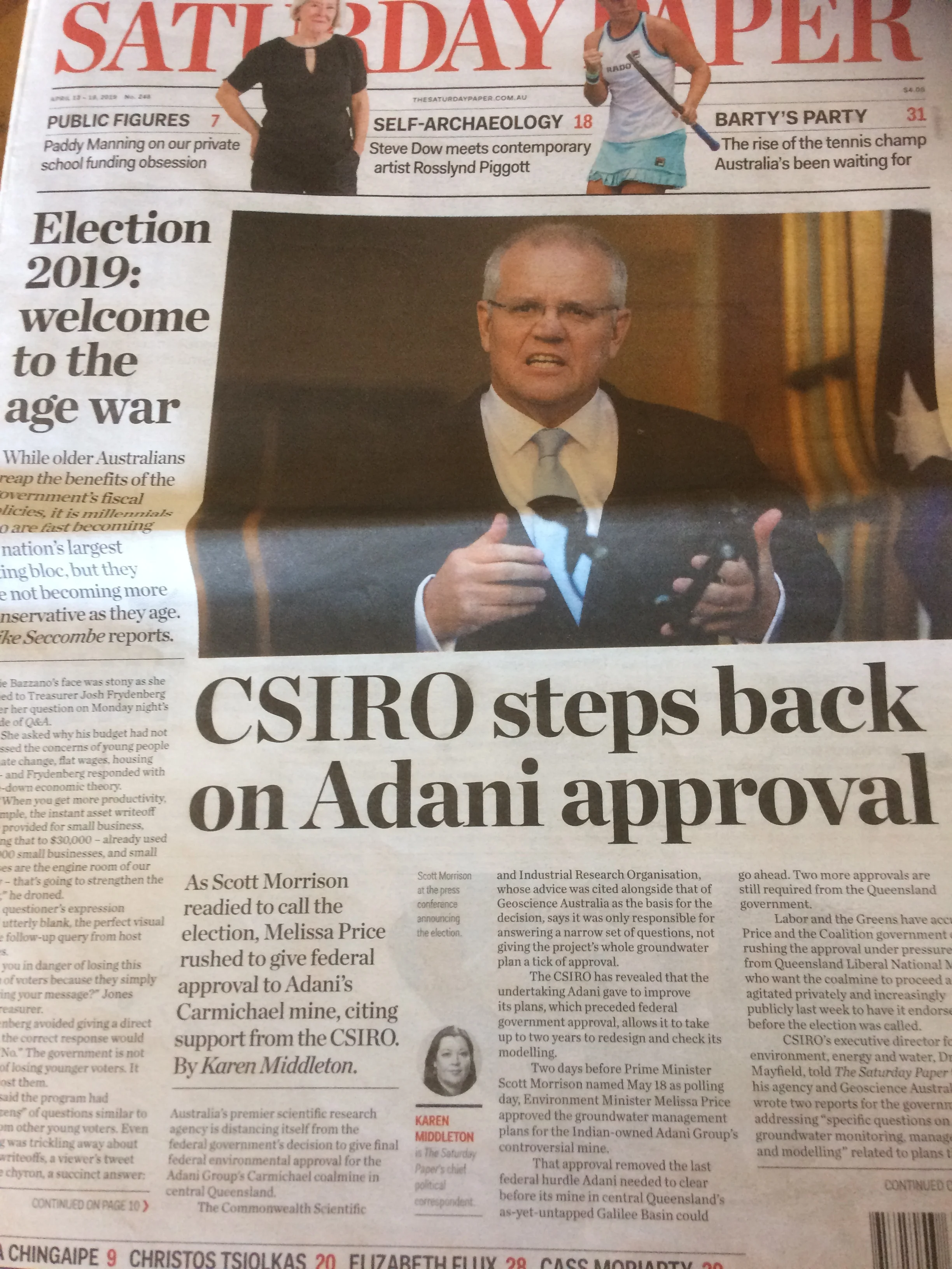 Adani approval rushed?
