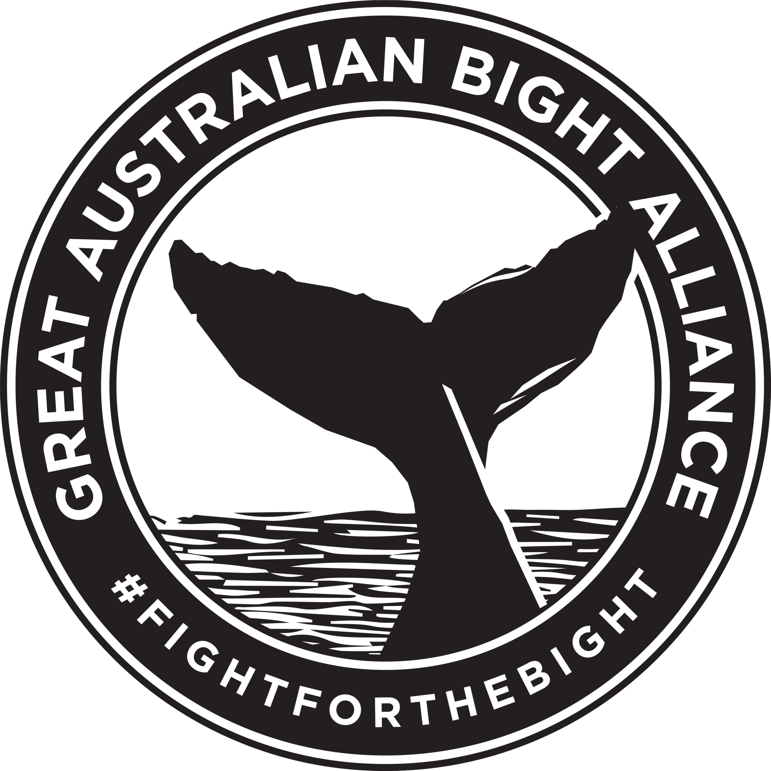 Bight Back Sticker Alliance Logo sticker large — Great Australian Bight Alliance